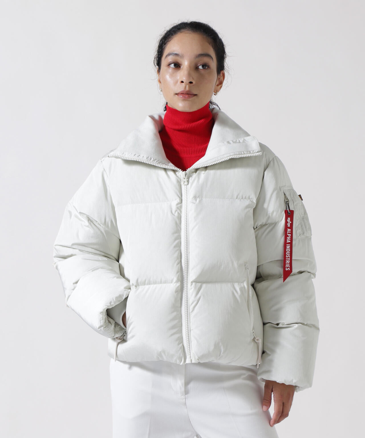SIERRA SHORT PUFFER W ｜アルファ インダストリーズ