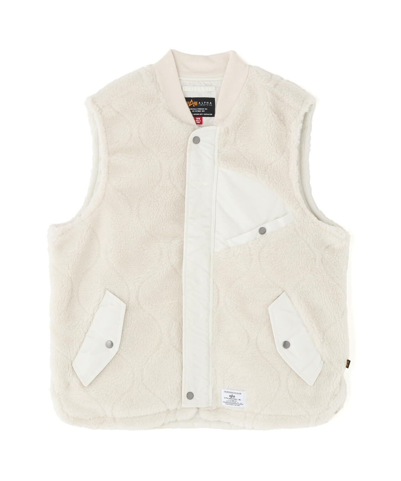SHERPA ONION QUILTING VEST