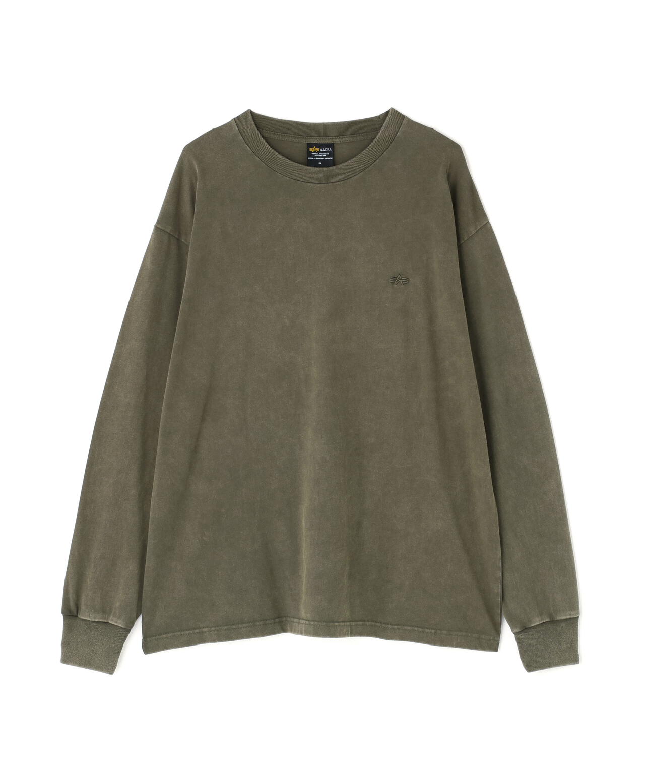 SNOW WASH LS T-SHIRT ｜アルファ インダストリーズ