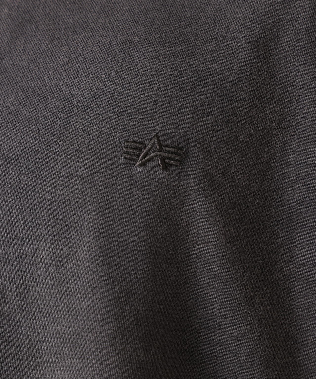 SNOW WASH LS HENLEY NECK T-SHIRT