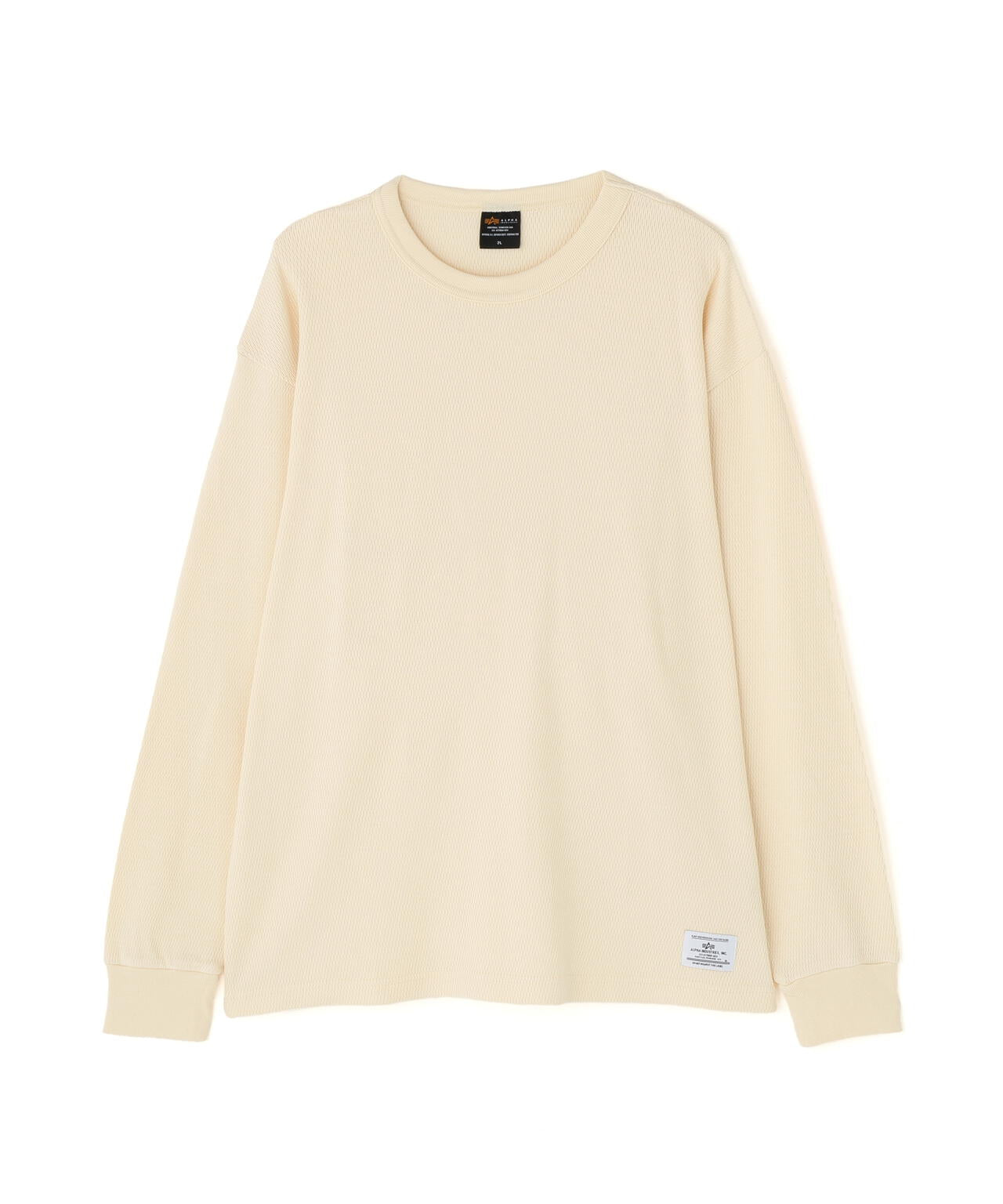 HONEYCOMB WAFFLE LS T-SHIRT