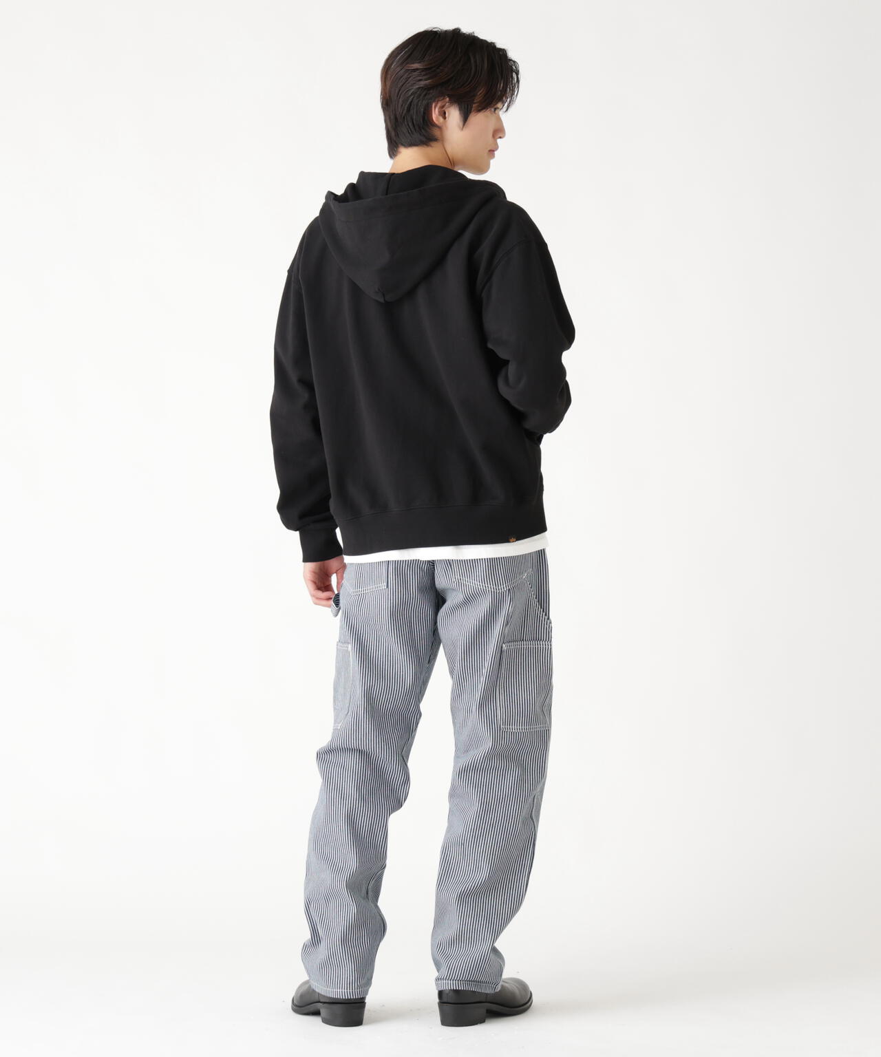 PLAIN ZIP HOODIE