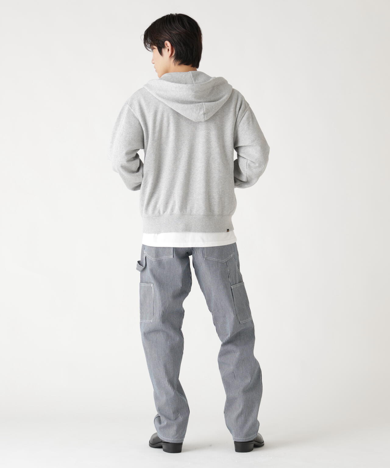 PLAIN ZIP HOODIE