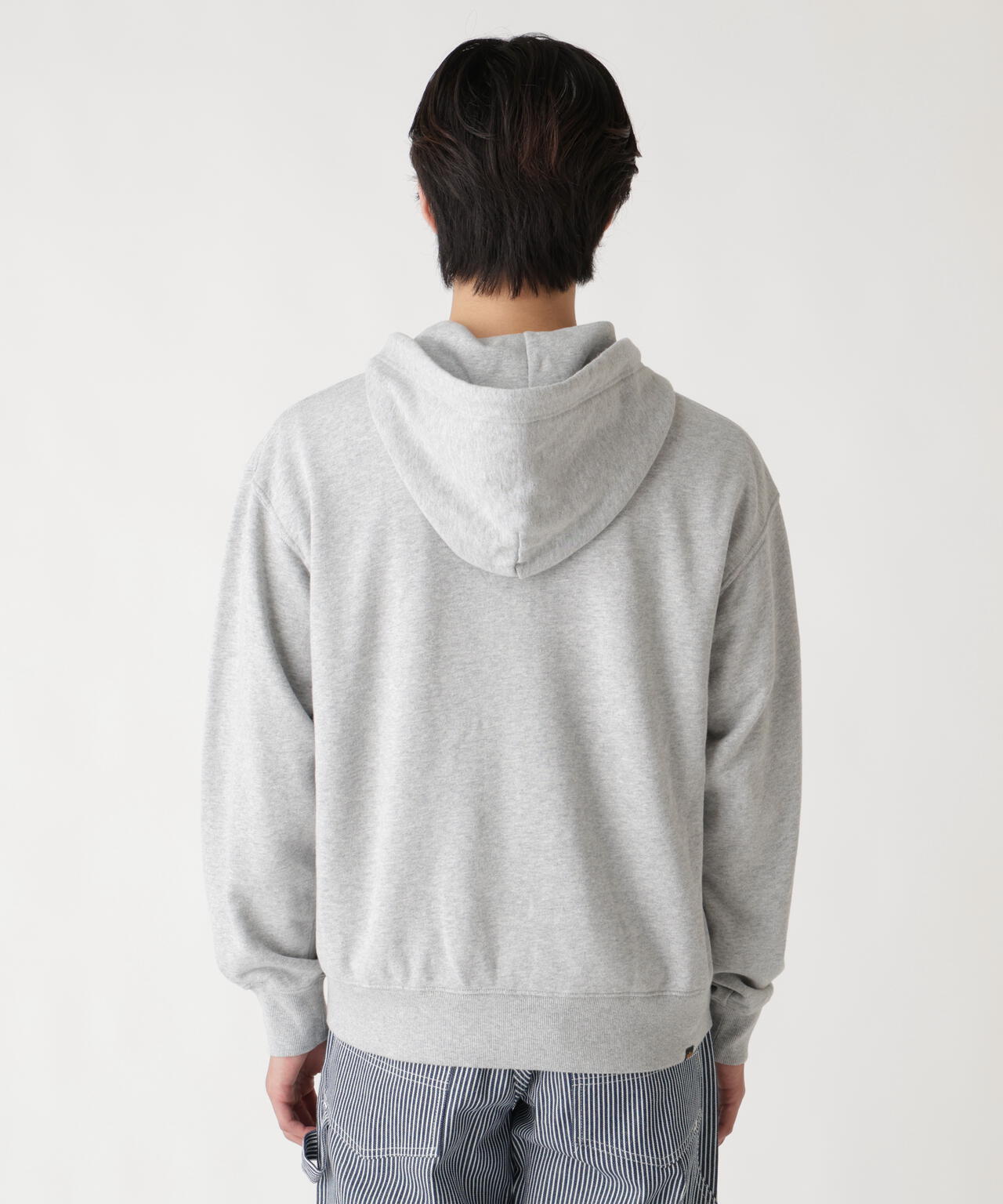 PLAIN ZIP HOODIE