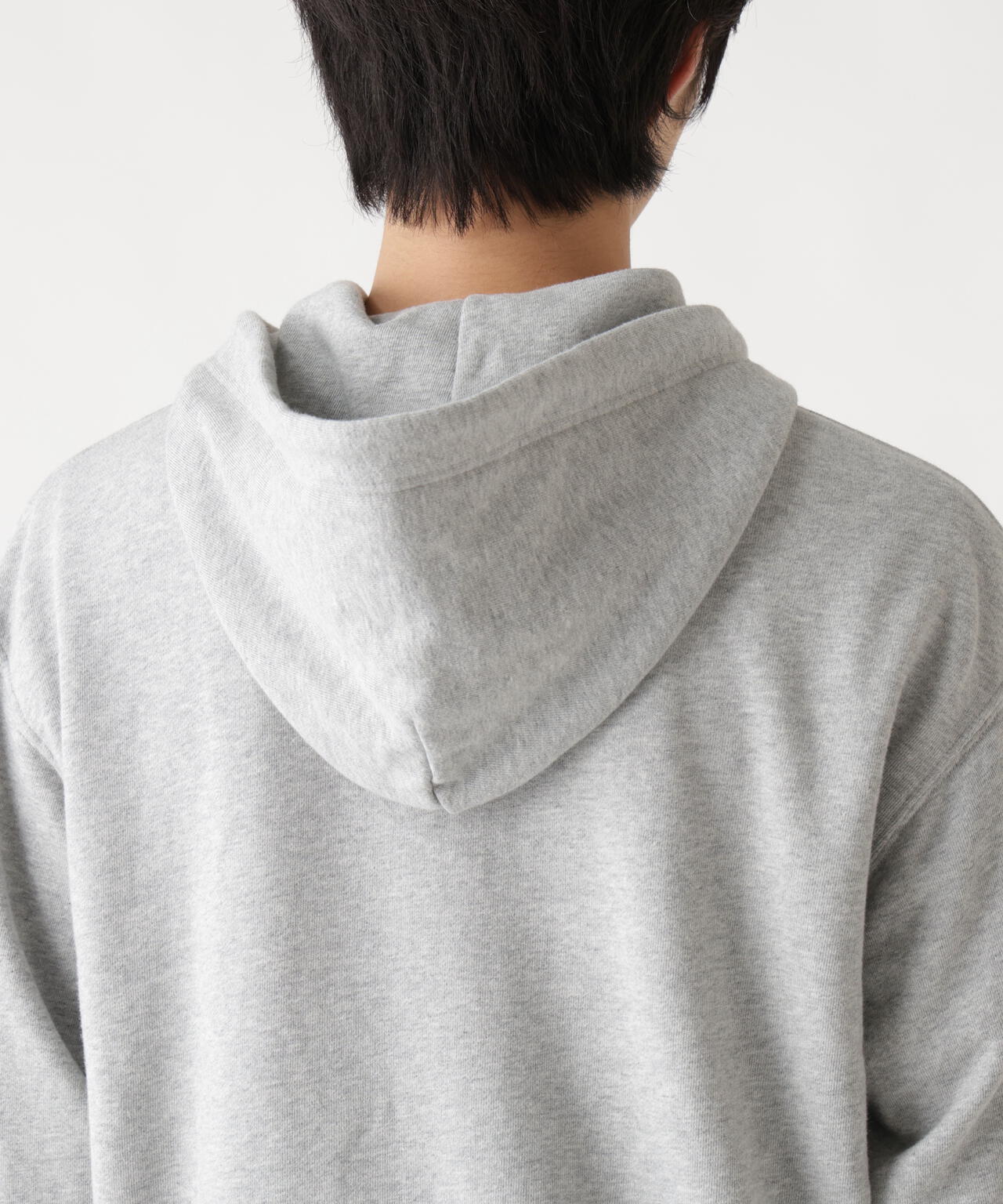 PLAIN ZIP HOODIE