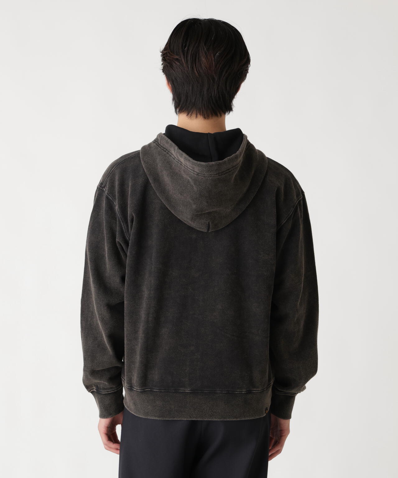 SNOW WASH ZIP HOODIE