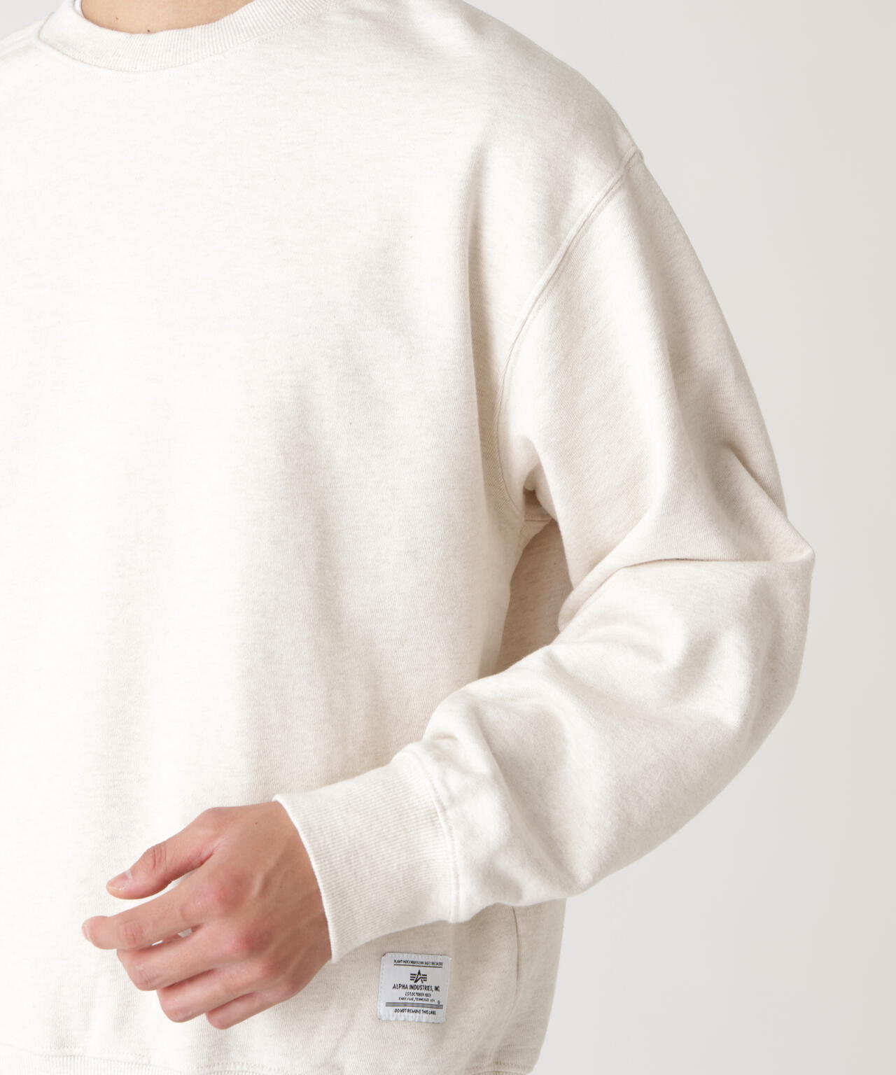 PLAIN CREW SWEAT