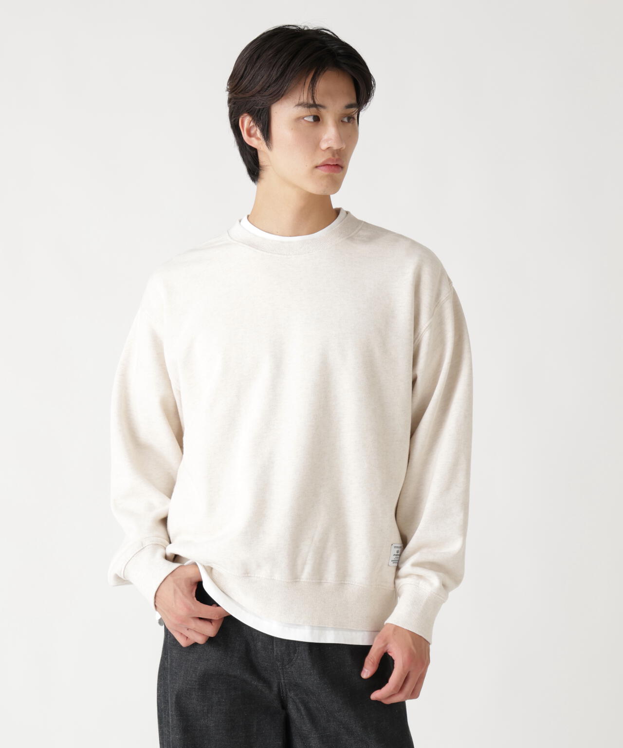 PLAIN CREW SWEAT