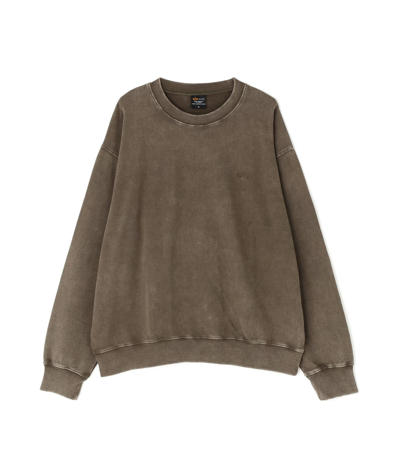 SNOW WASH CREW SWEAT