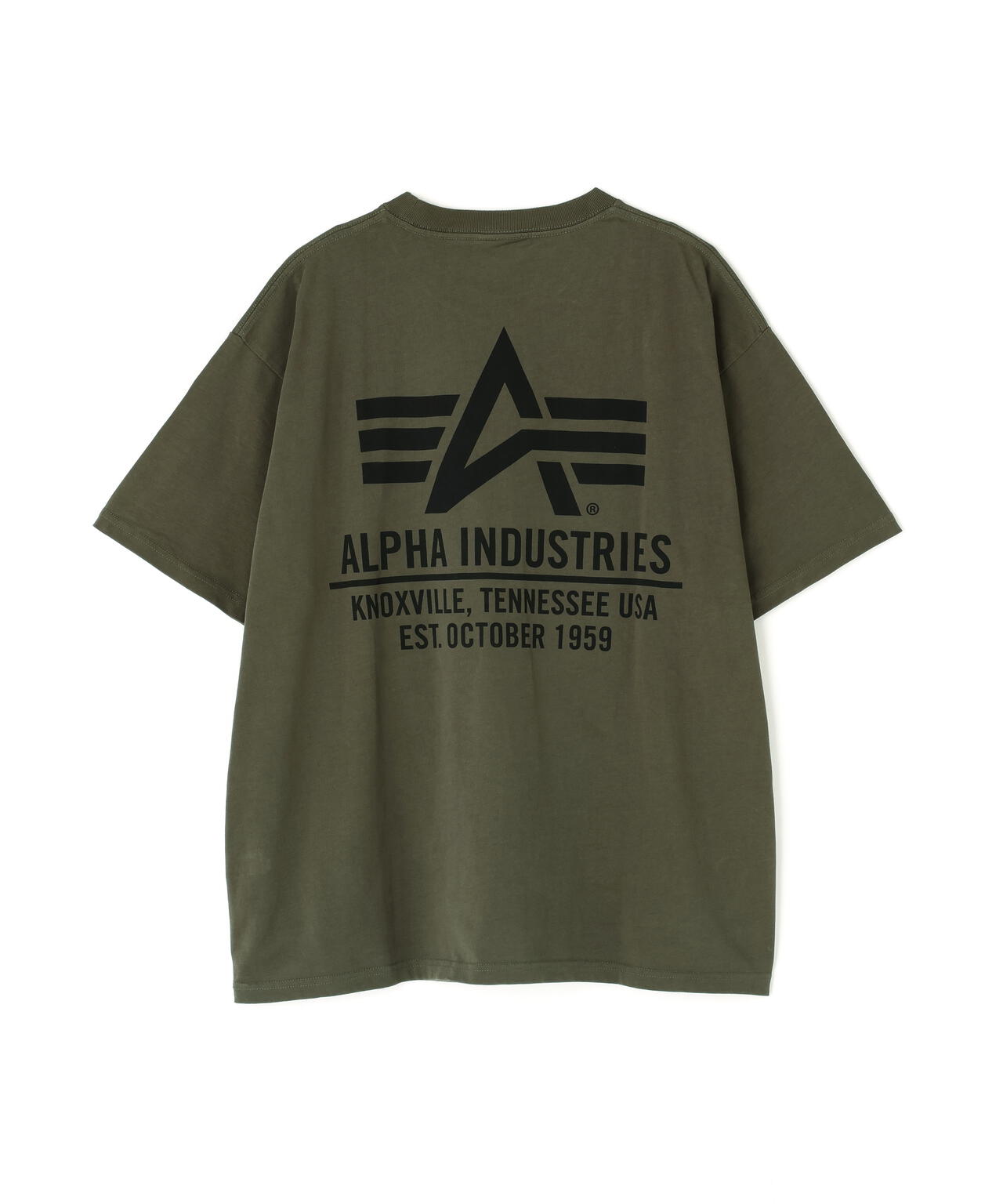 ALPHA RED RIBBON T-SHIRT ｜アルファ インダストリーズ