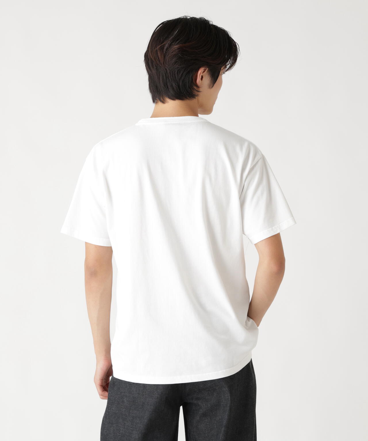 SNOW WASH SS HENLEY NECK T-SHIRT