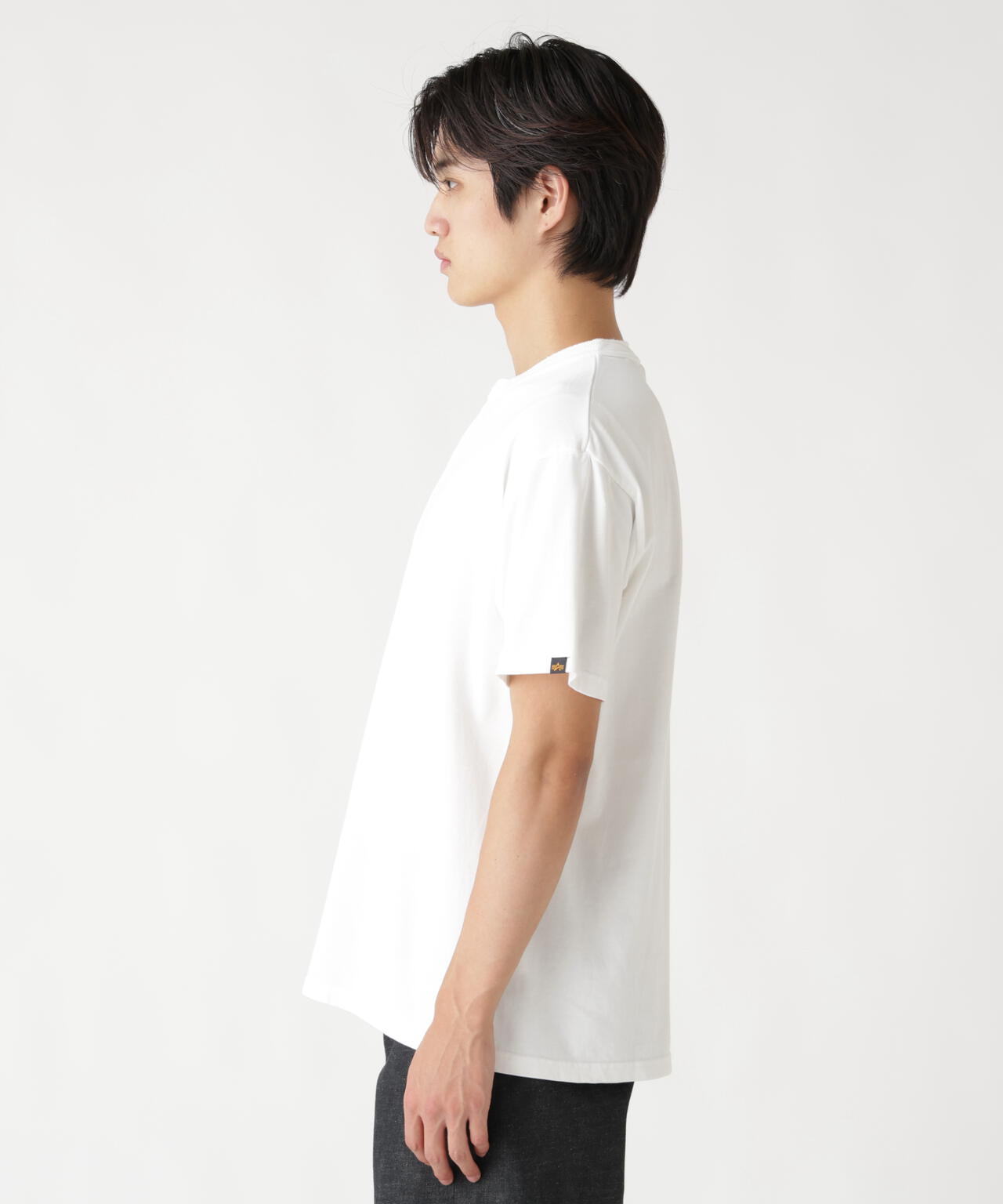 SNOW WASH SS HENLEY NECK T-SHIRT