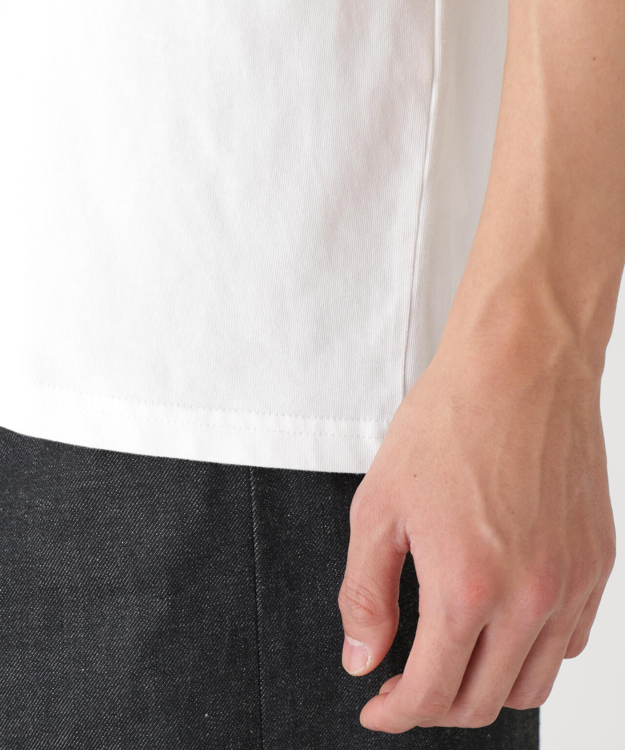 SNOW WASH SS HENLEY NECK T-SHIRT