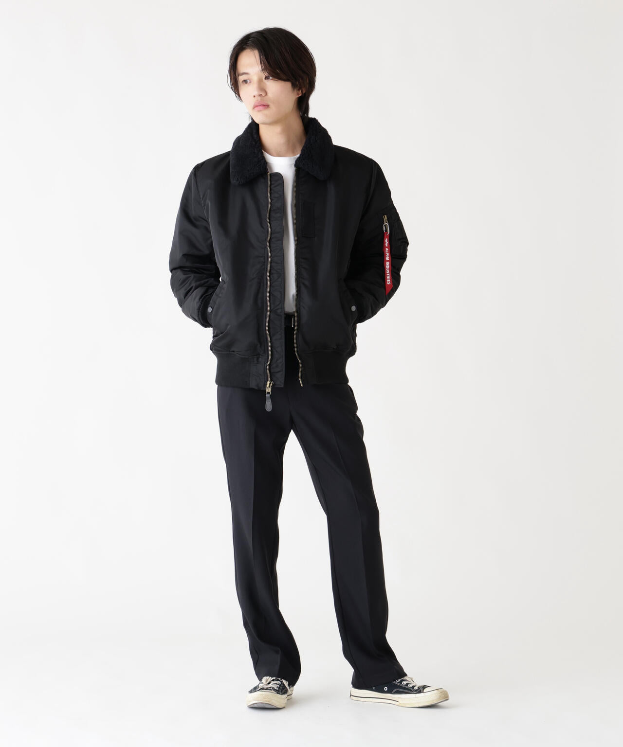 ALPHA B-15 FLIGHT JACKET ｜アルファ インダストリーズ