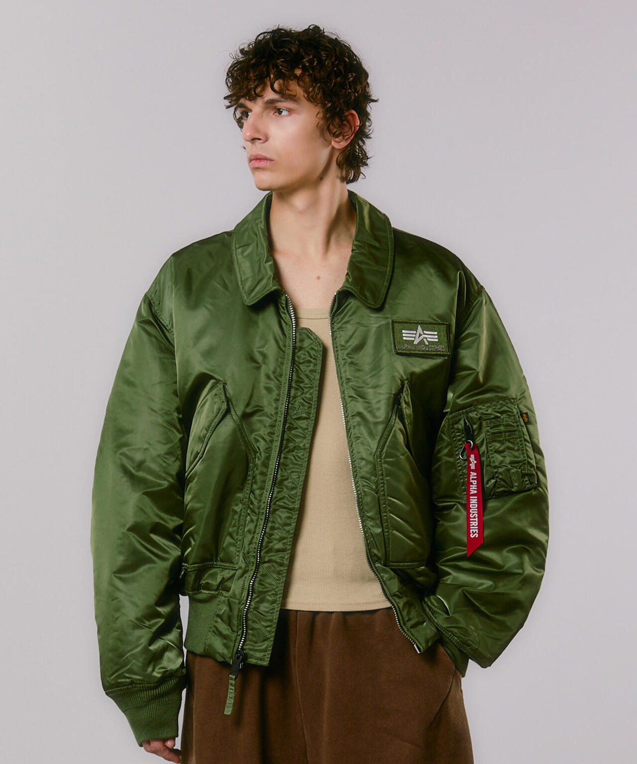 ジャケット・アウター Alpha CWU45p XL ALPHA CWU 45/P FLIGHT JACKET ｜アルファ インダストリーズ