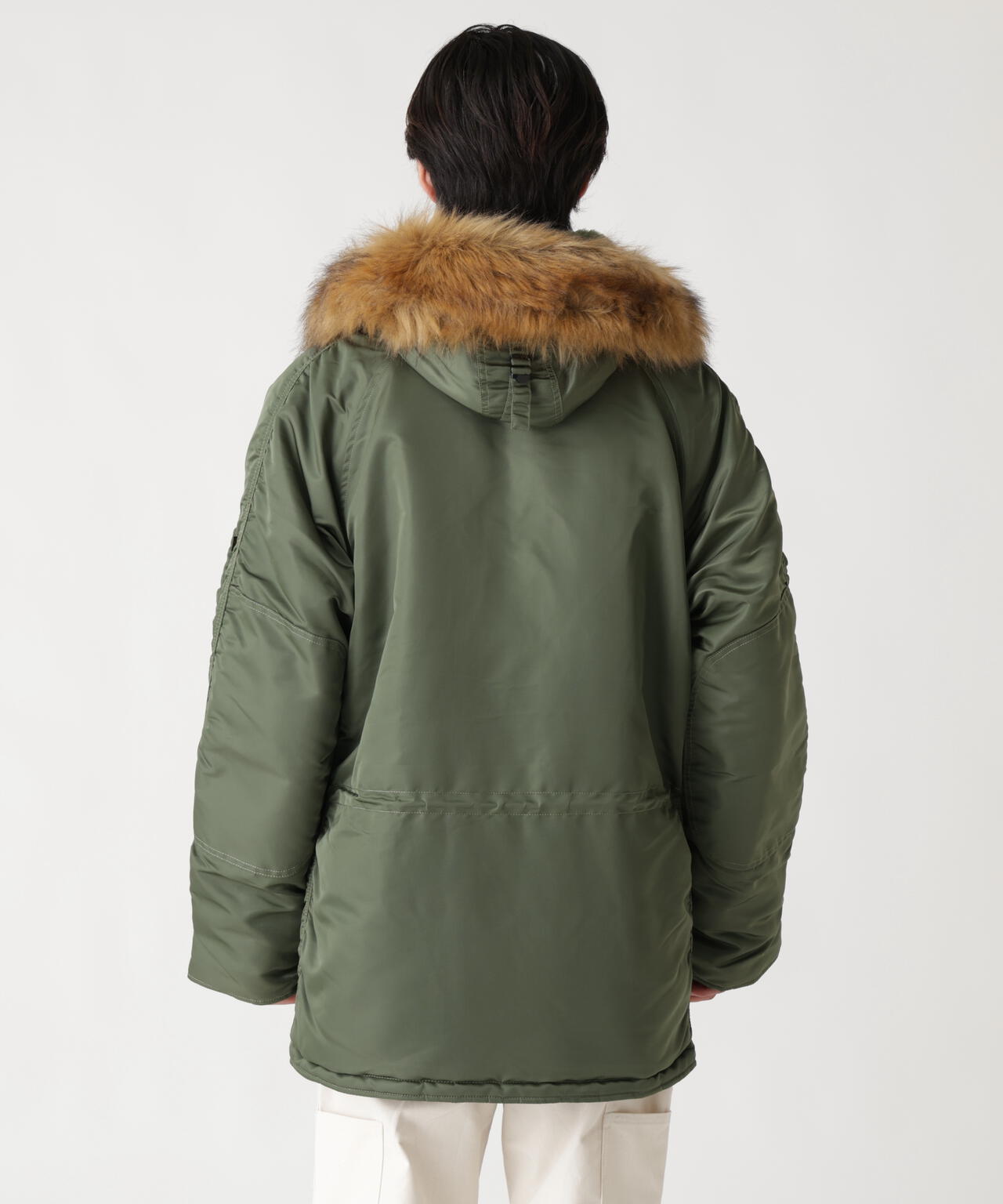green グリーン アルファ N3B HIKE Alpha Industries Men's N-3B Parka (XS, Sage) at Amazon Men's