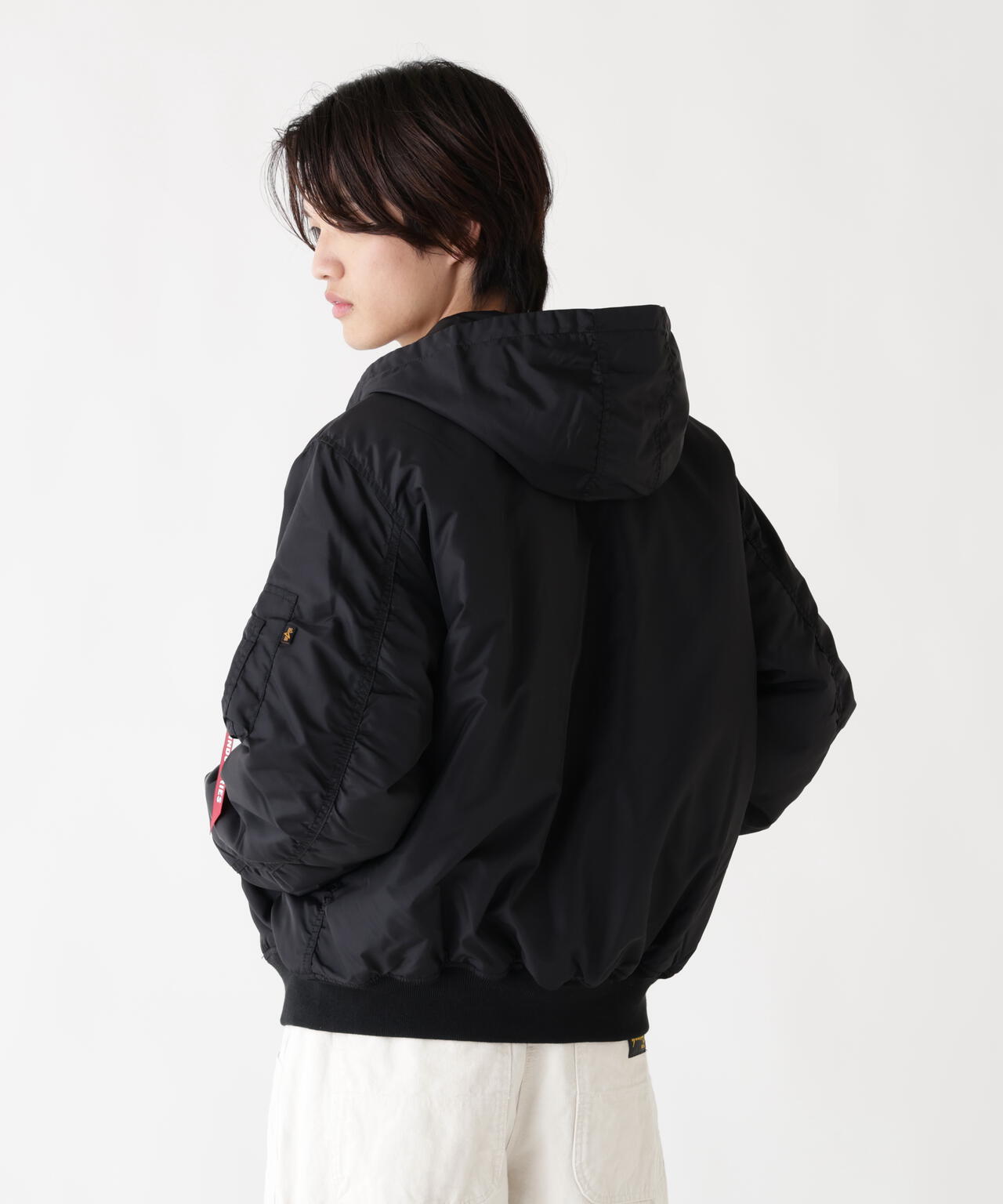 MA-1 HOODED OXFORD FLIGHT JACKET ｜アルファ インダストリーズ