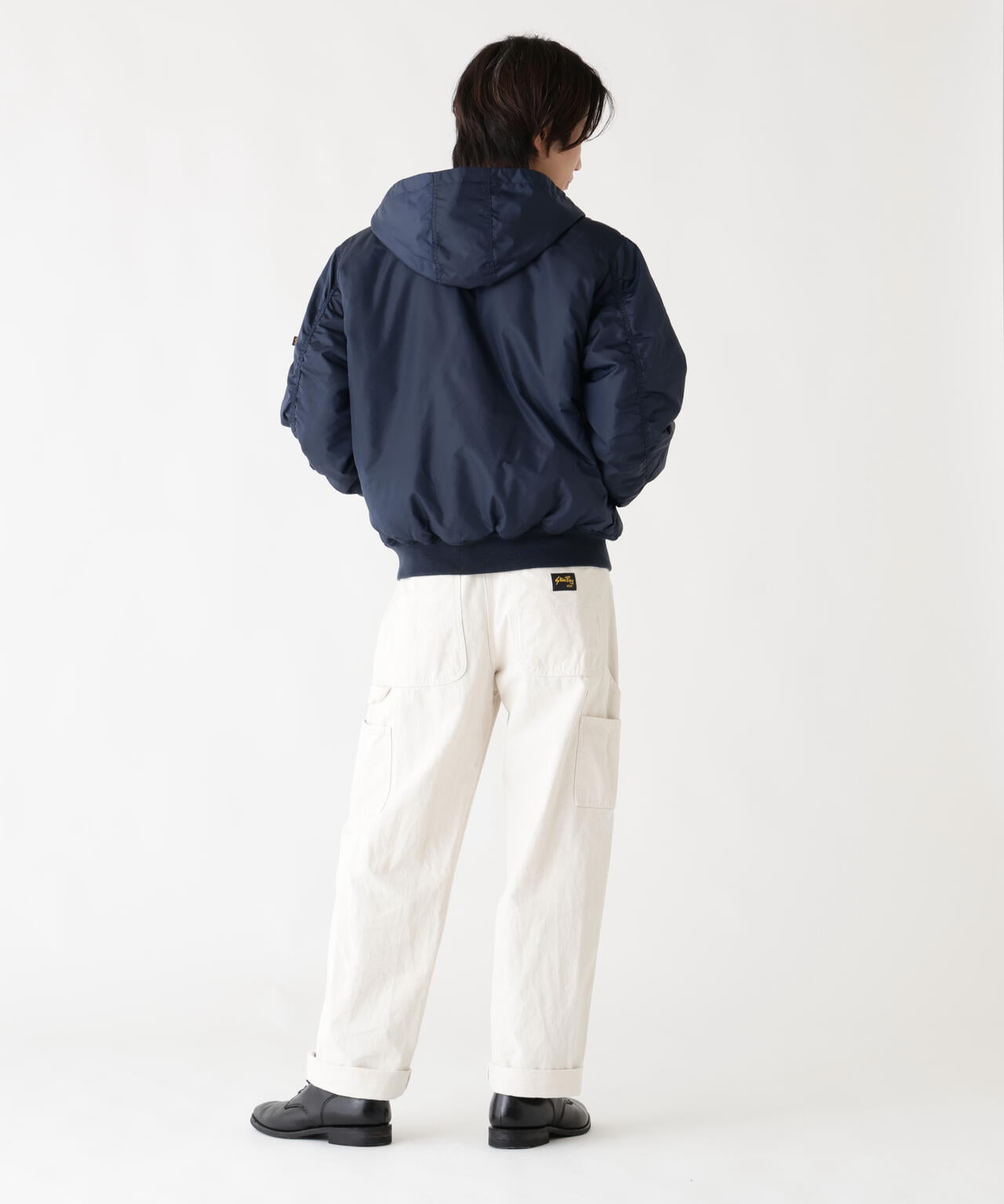 MA-1 HOODED OXFORD FLIGHT JACKET ｜アルファ インダストリーズ