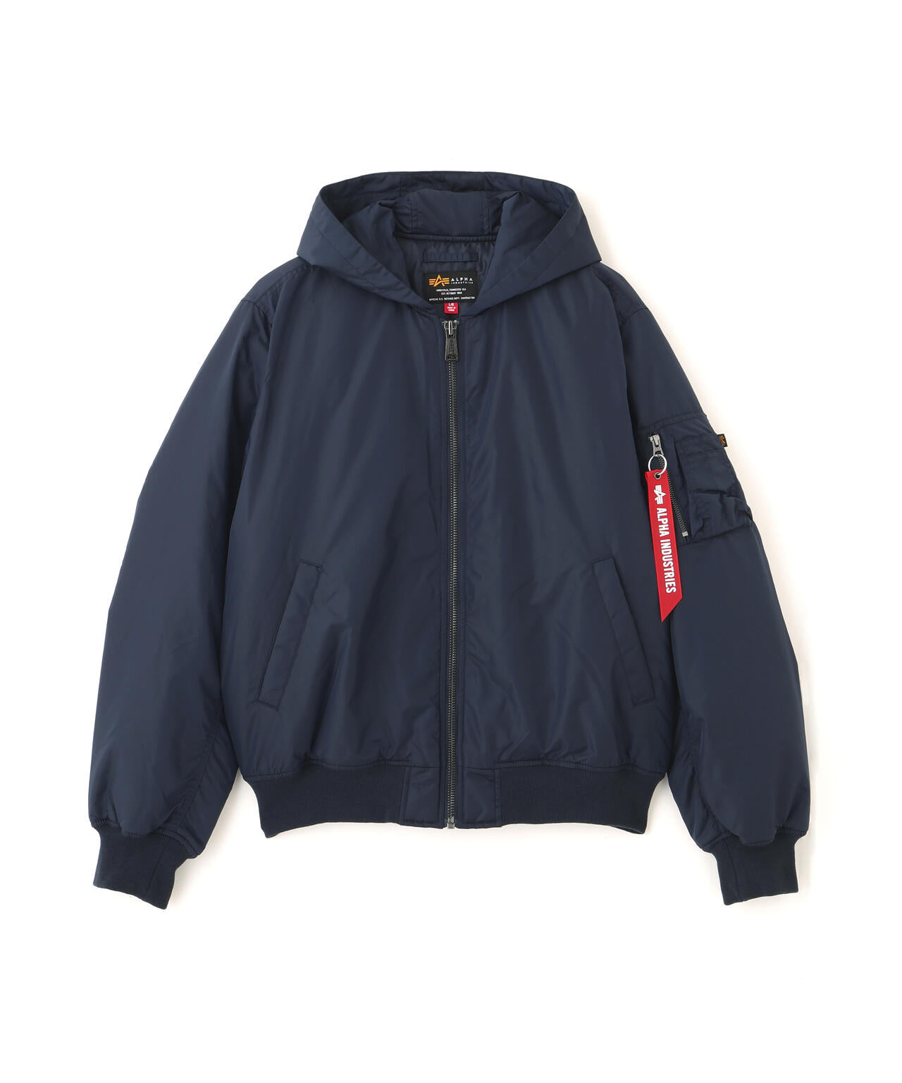 MA-1 HOODED OXFORD FLIGHT JACKET