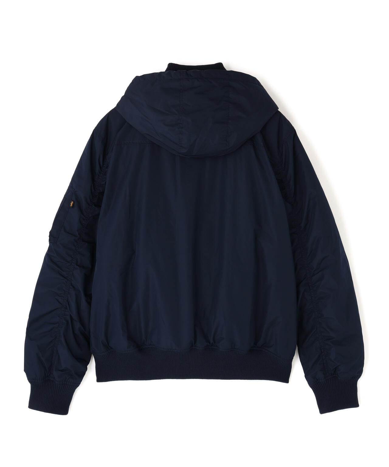 HOODED RIB FLIGHT JACKET ｜アルファ インダストリーズ