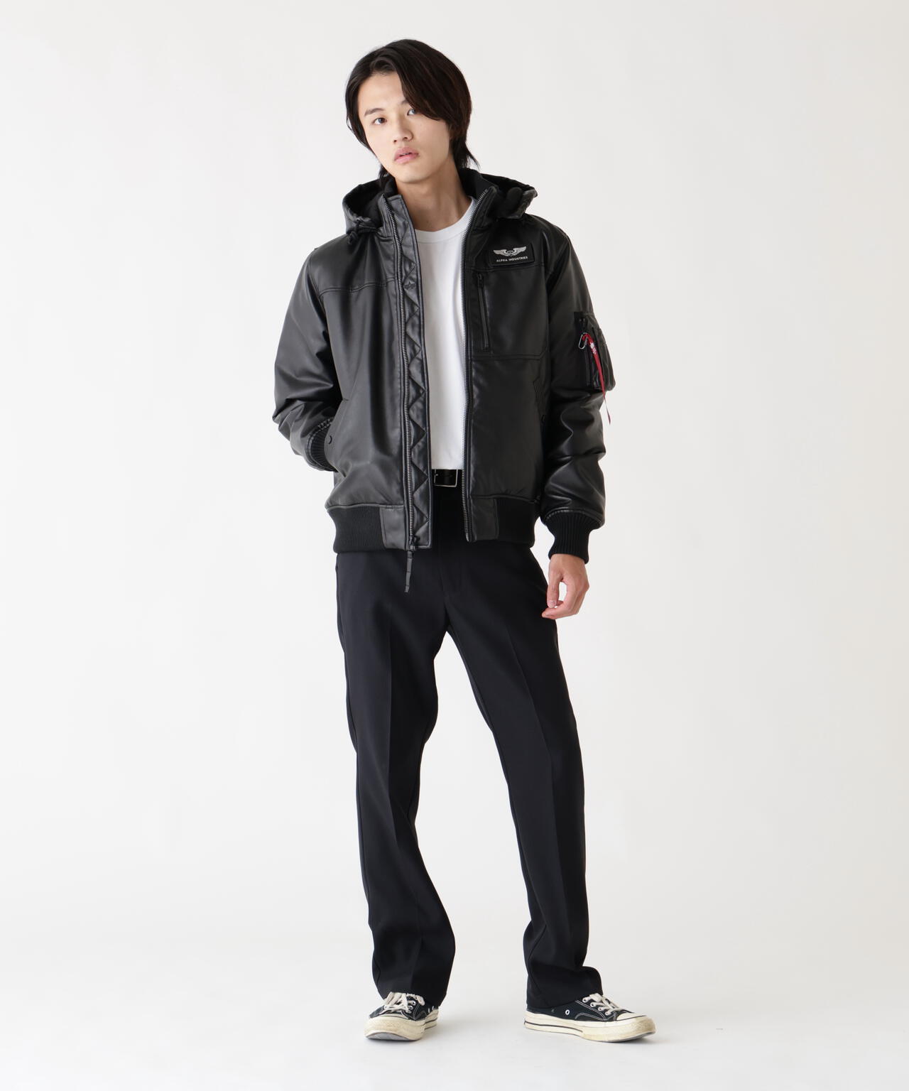 ANTIMID FLIGHT JACKET tig着用 短文リアルファー 25-26AW新商品のご