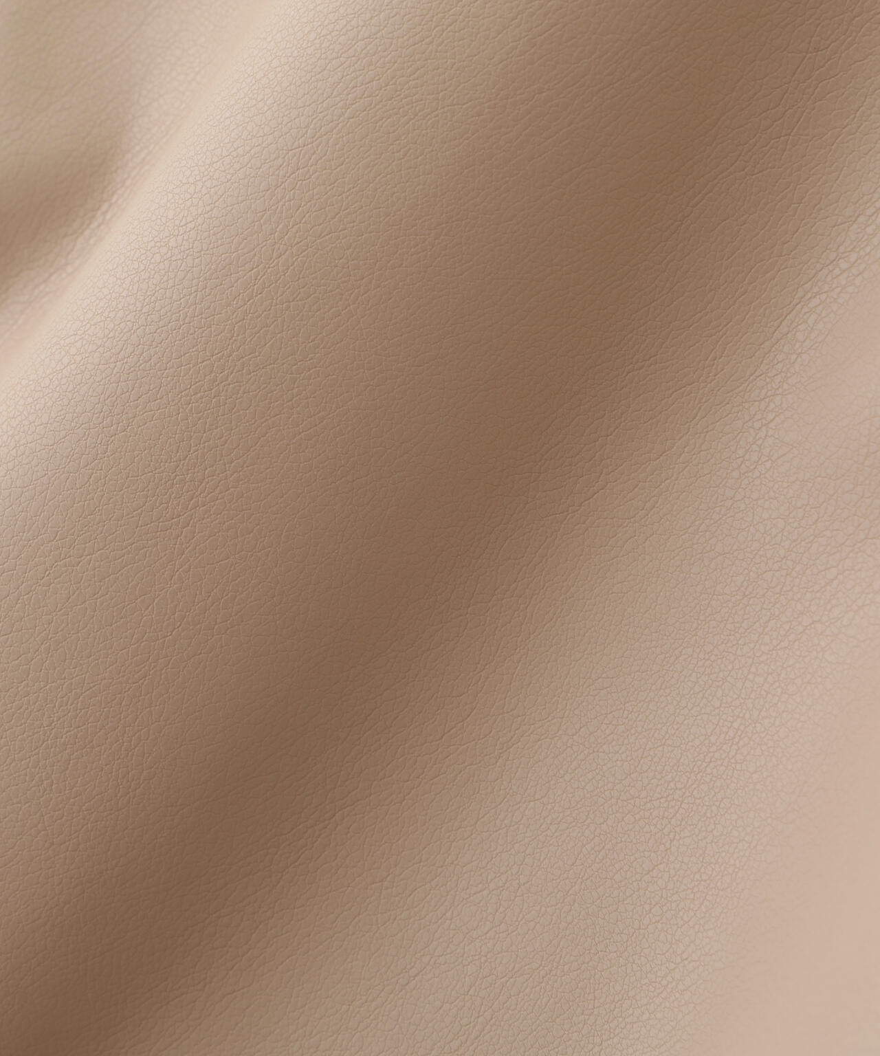 FAUX LEATHER HOODED RIB FLIGHT JACKET