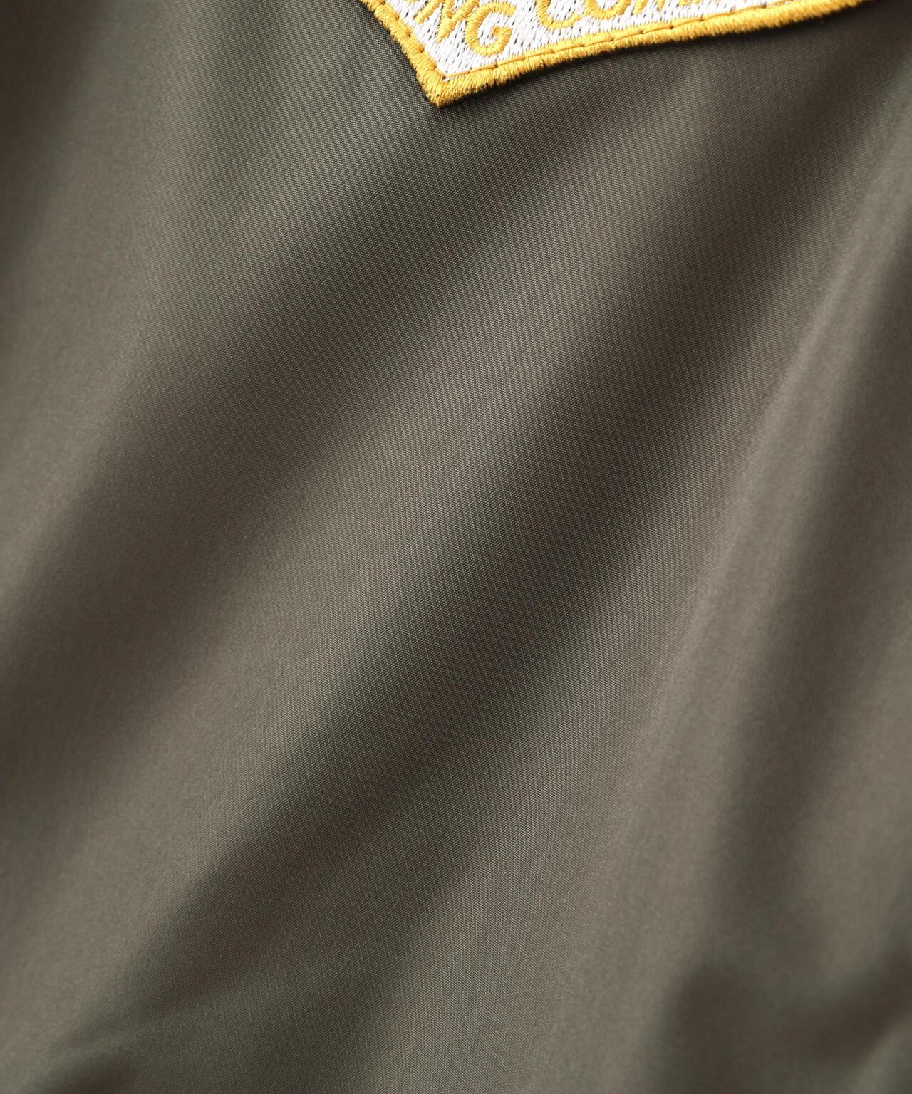 PATCHED HOODED RIB FLIGHT JACKET