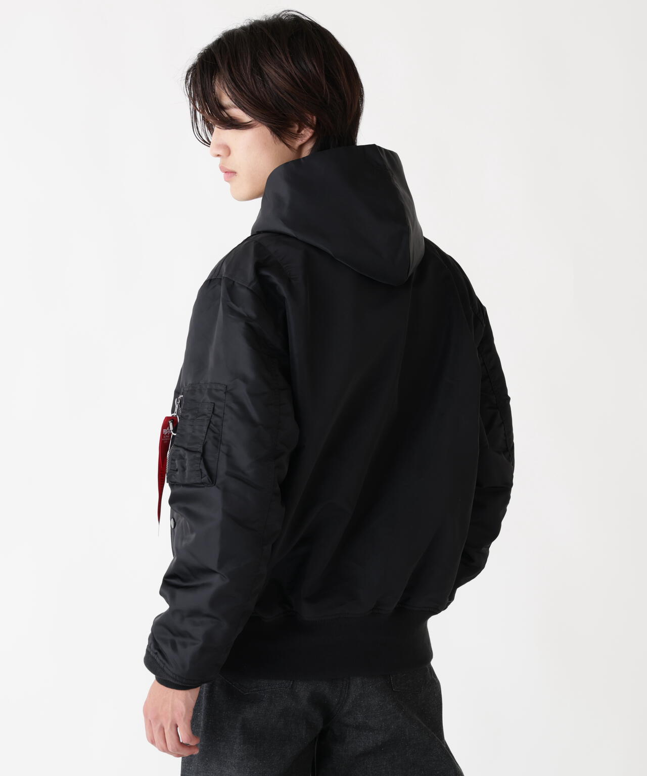 PULL-OVER HOODED MA-1