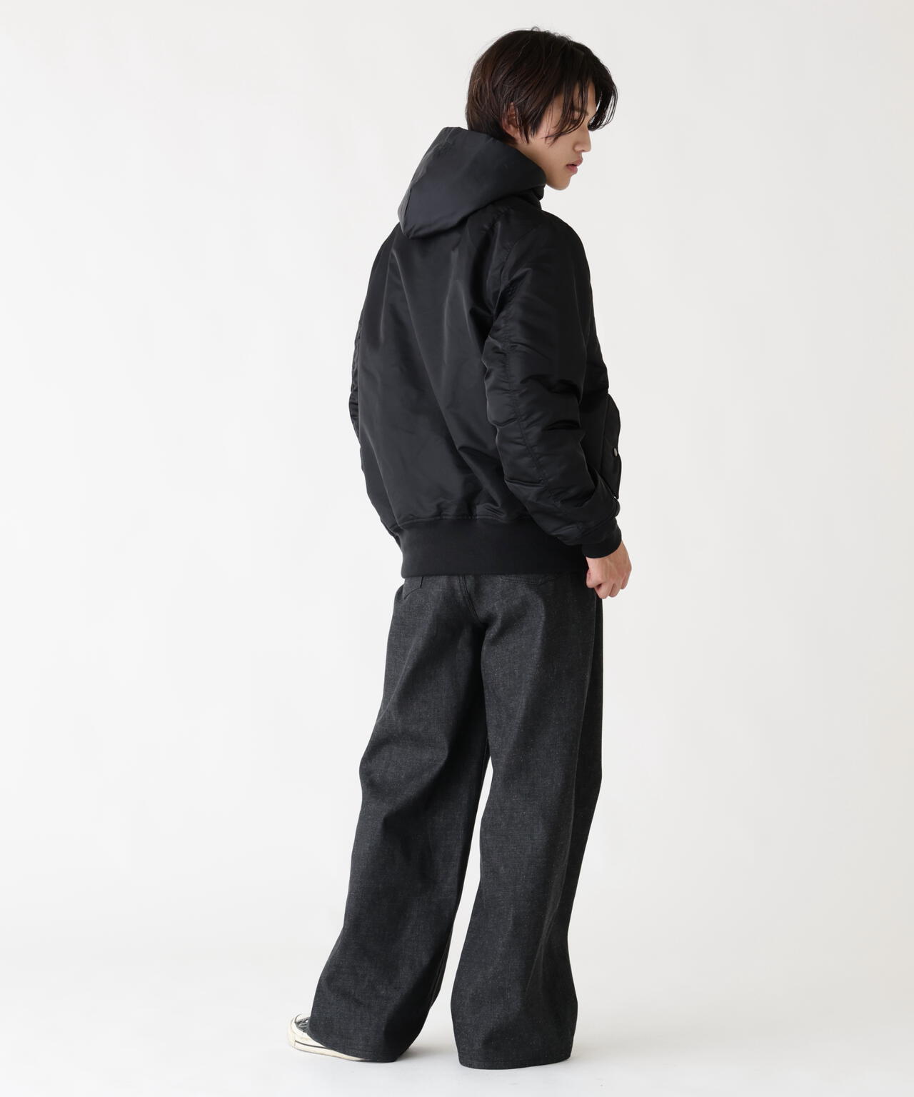 PULL-OVER HOODED MA-1