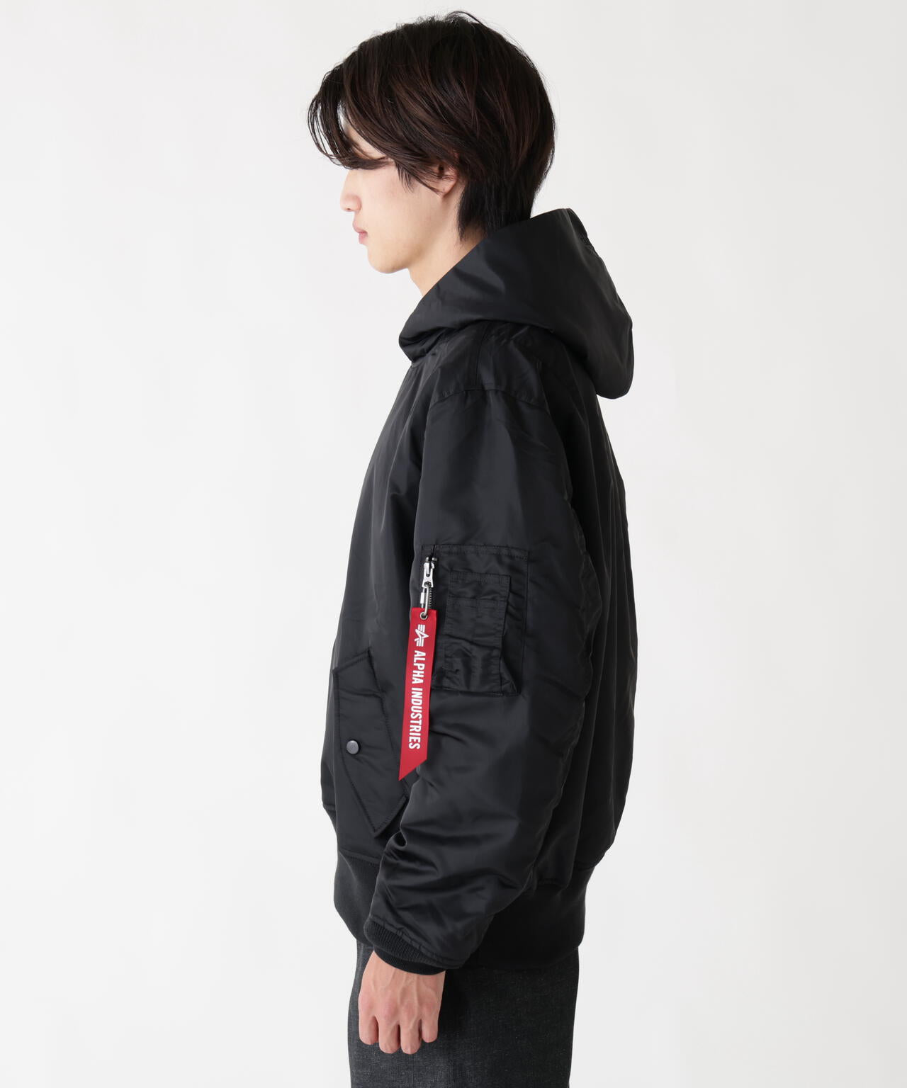 PULL-OVER HOODED MA-1