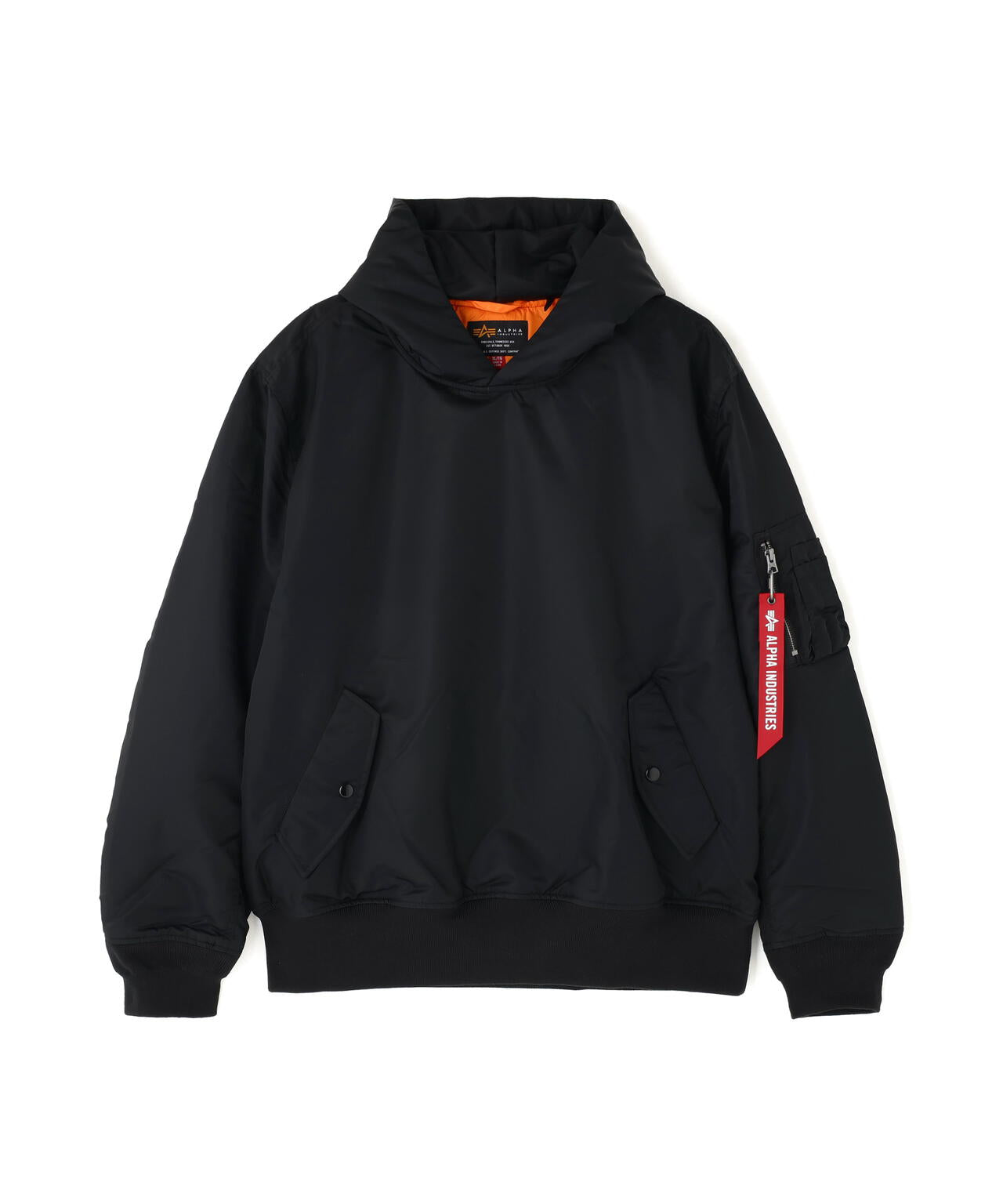 PULL-OVER HOODED MA-1