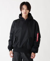 PULL-OVER HOODED MA-1