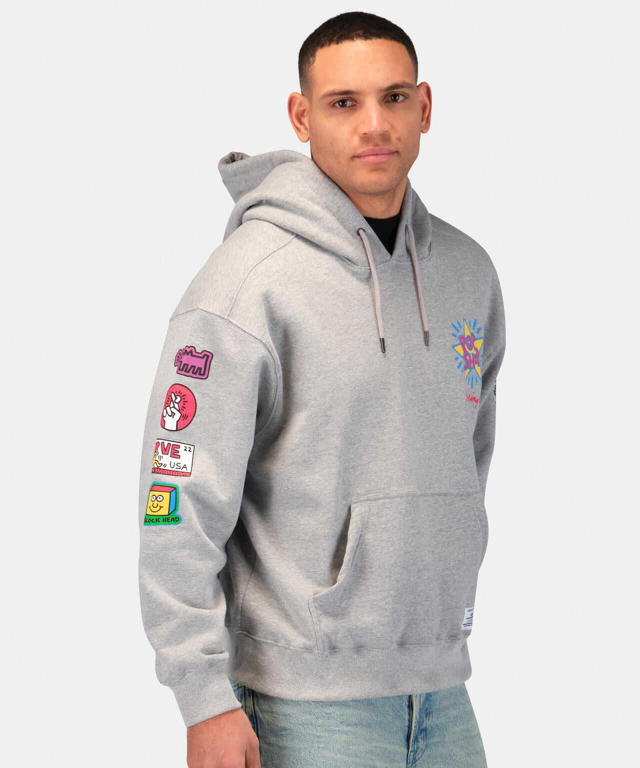 Keith Haring X Alpha POP SHOP GRAPHIC HOODIE