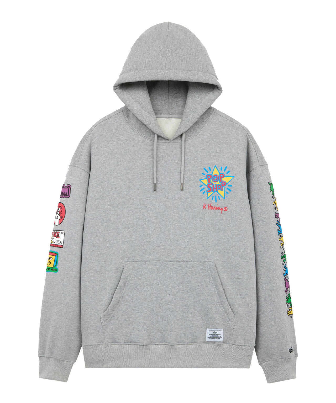 Keith Haring X Alpha POP SHOP GRAPHIC HOODIE