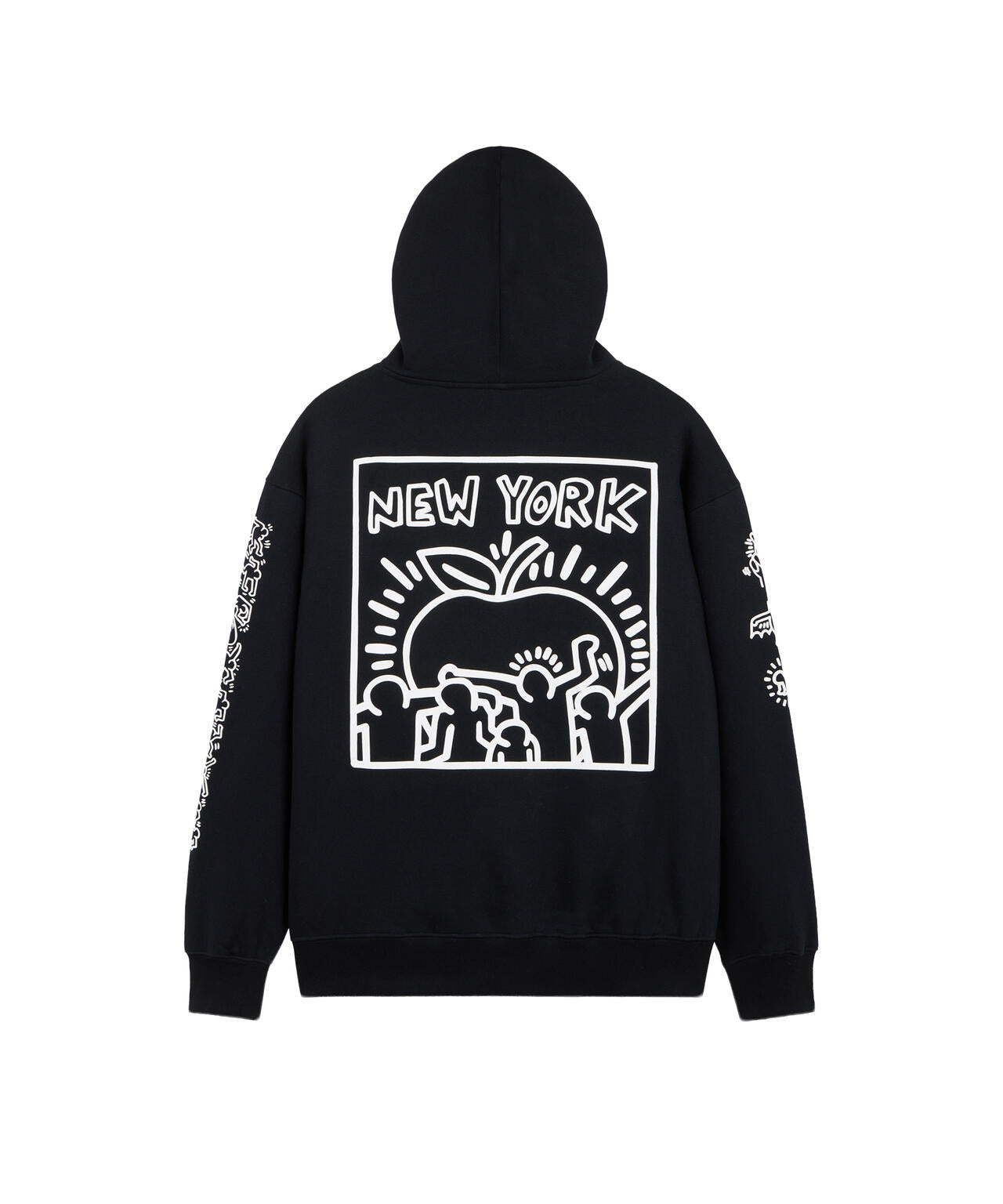 Keith Haring X Alpha NEW YORK GRAPHIC HOODIE
