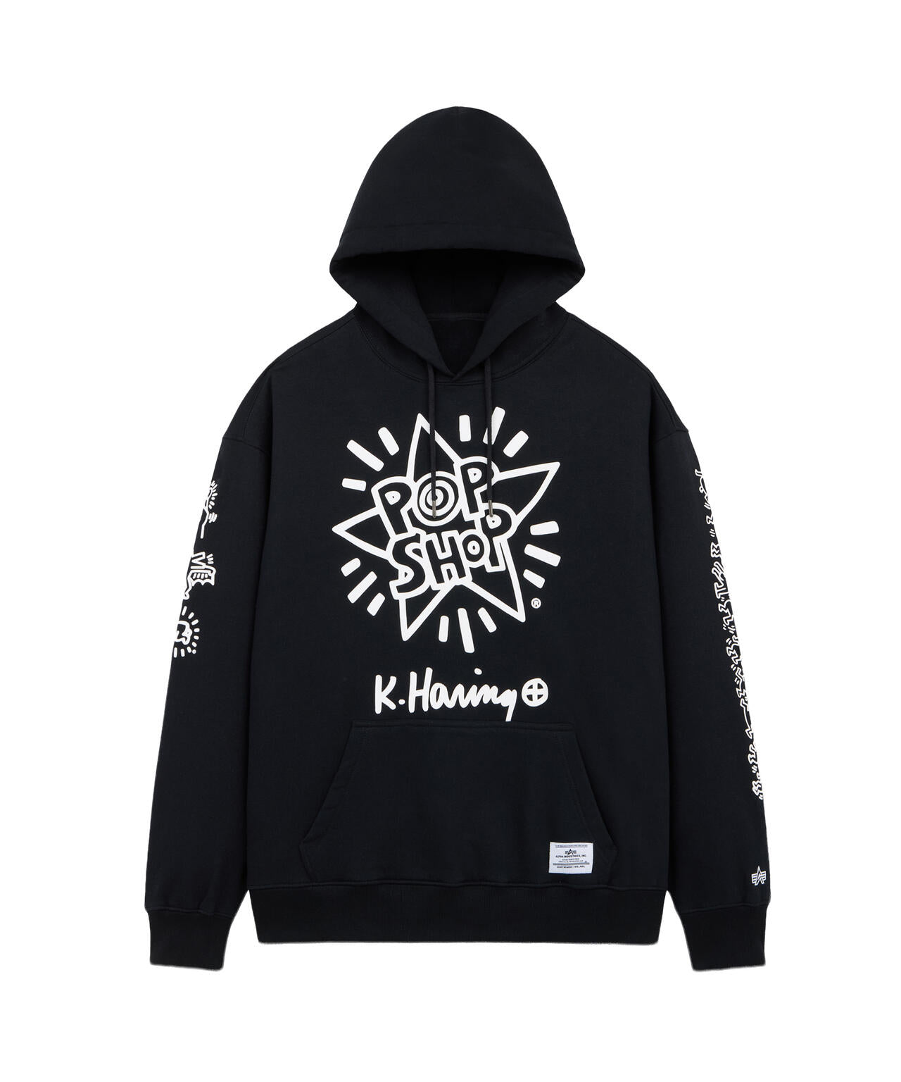 Keith Haring X Alpha NEW YORK GRAPHIC HOODIE ｜アルファ