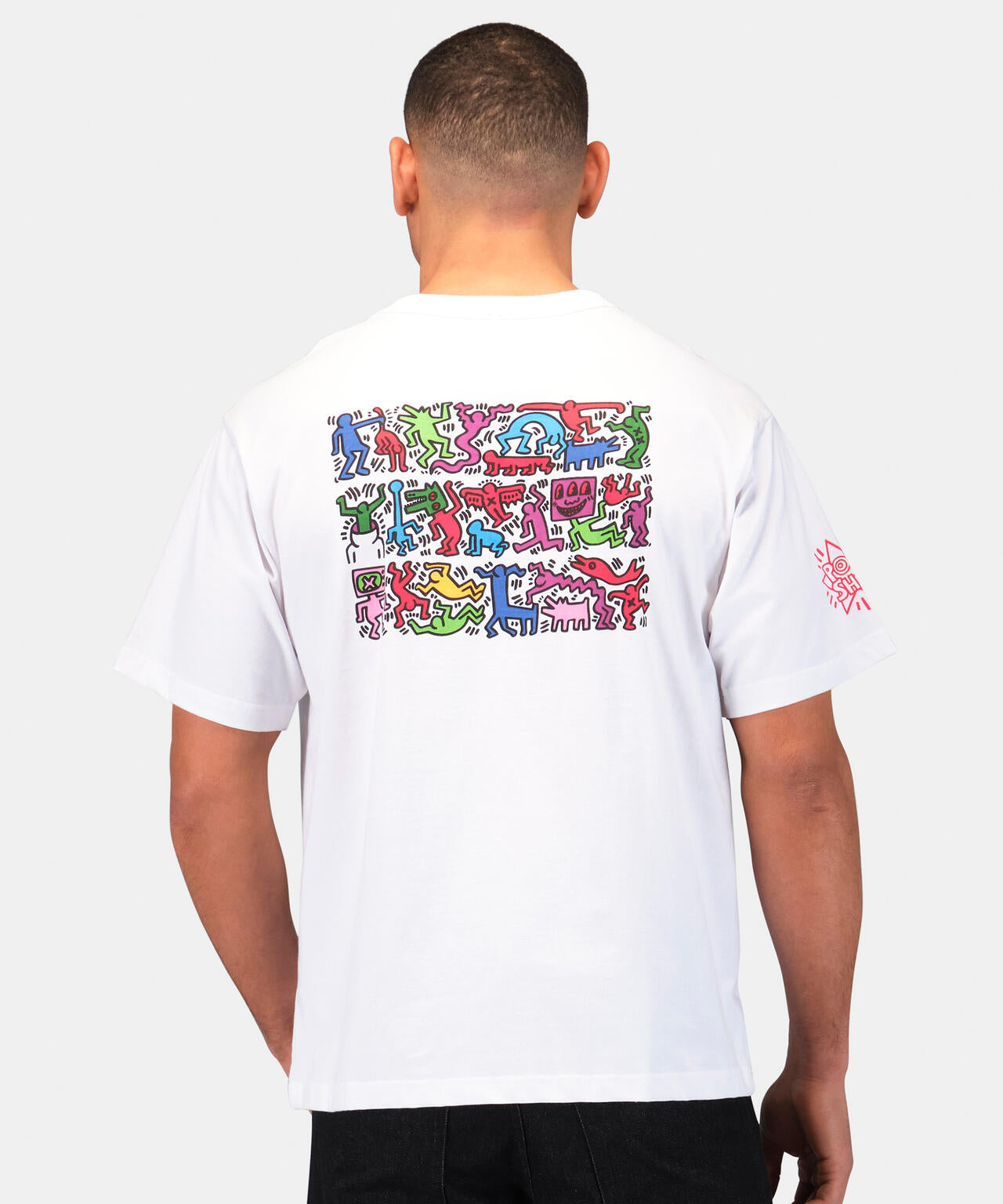 Keith Haring X Alpha GRAPHIC TEE HEART MAN