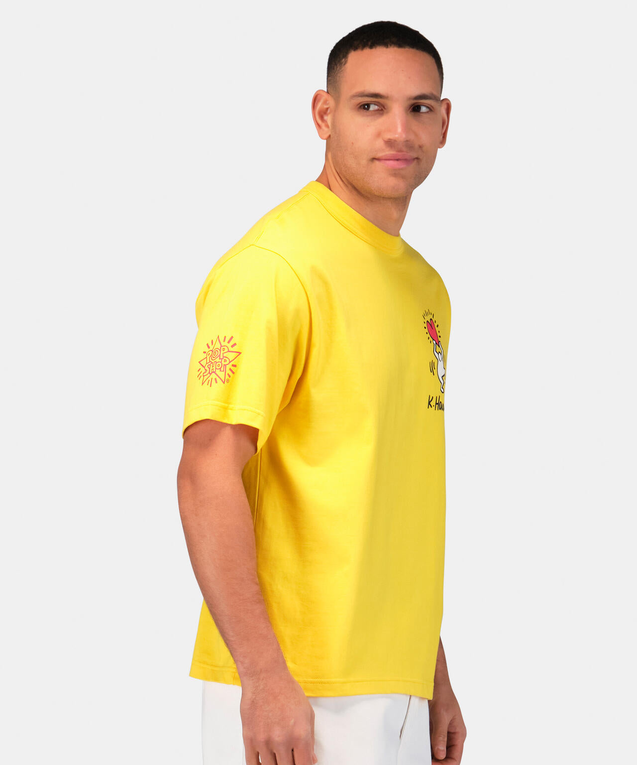 Keith Haring X Alpha GRAPHIC TEE HEART MAN