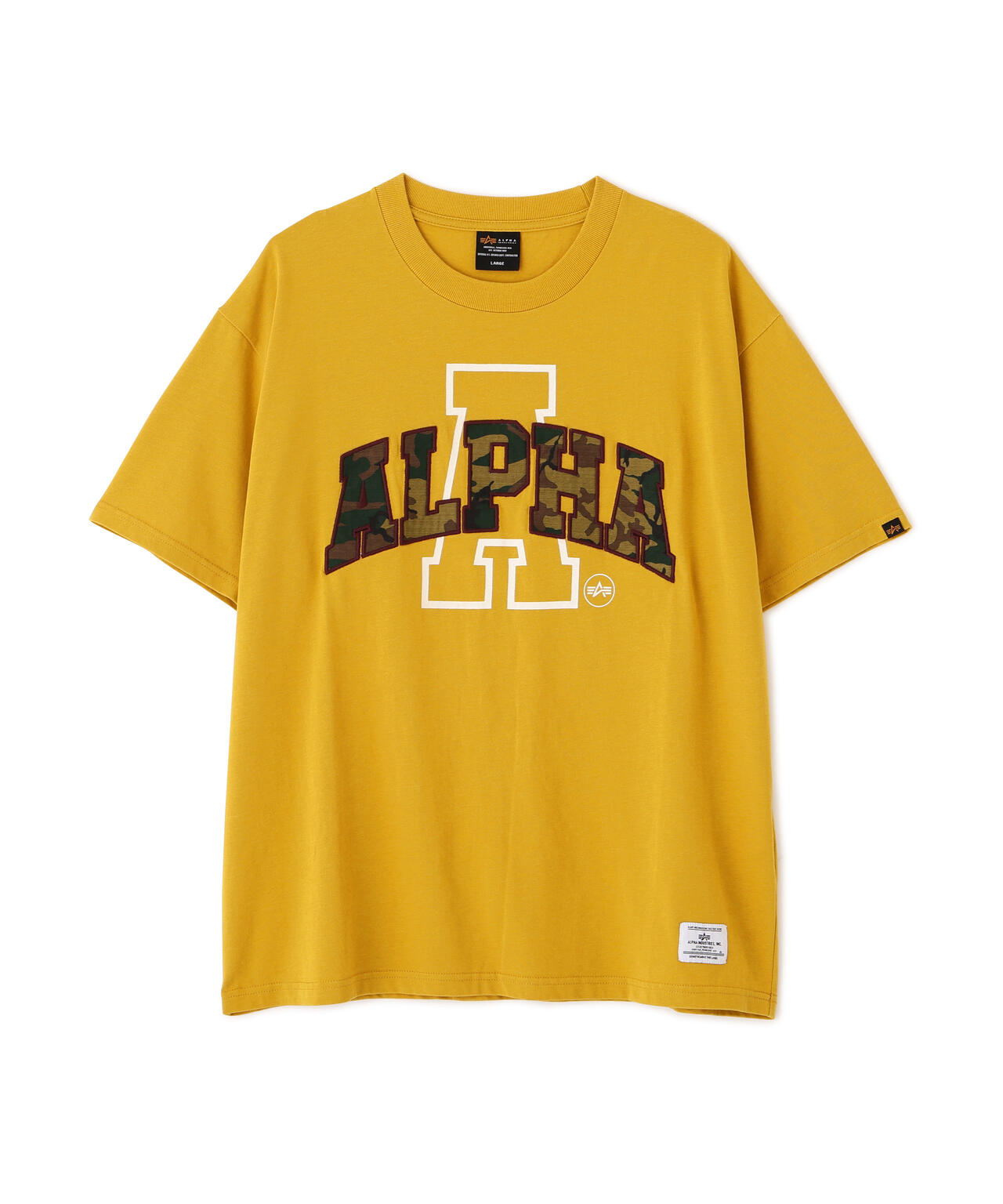 everyone collegiate logo tee shirt ASH M