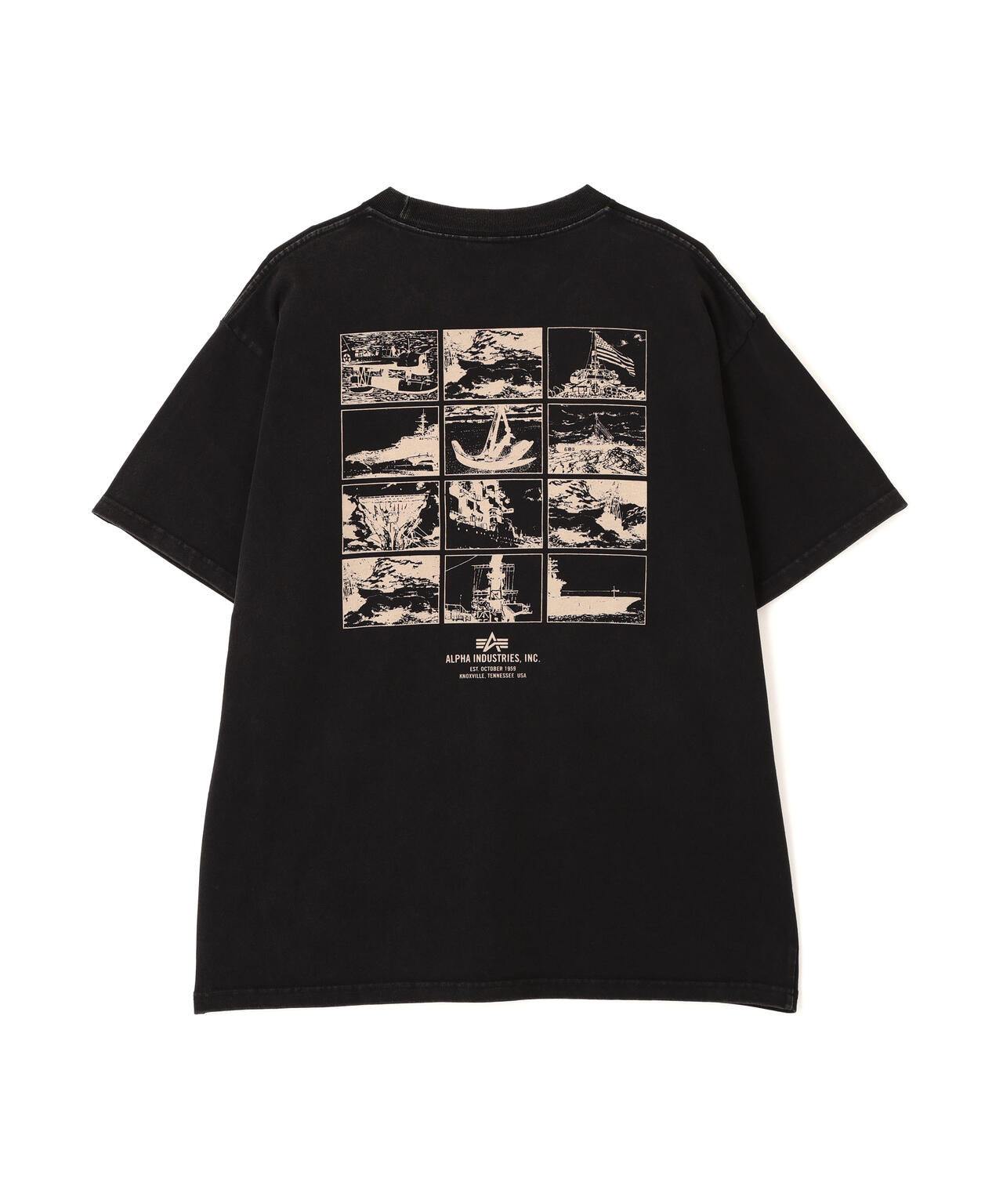 MOMENT COLLAGE T-SHIRT ｜アルファ インダストリーズ