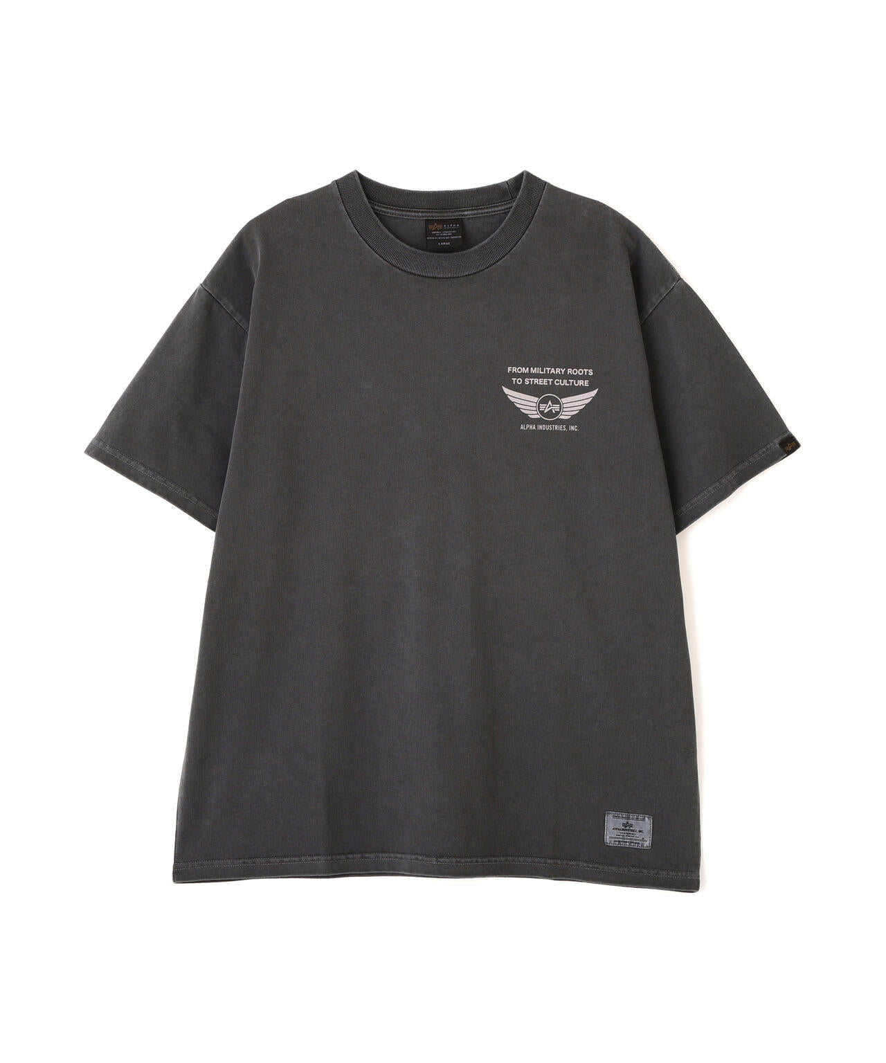AIR FORCE SKY LOGO T-SHIRT ｜アルファ インダストリーズ