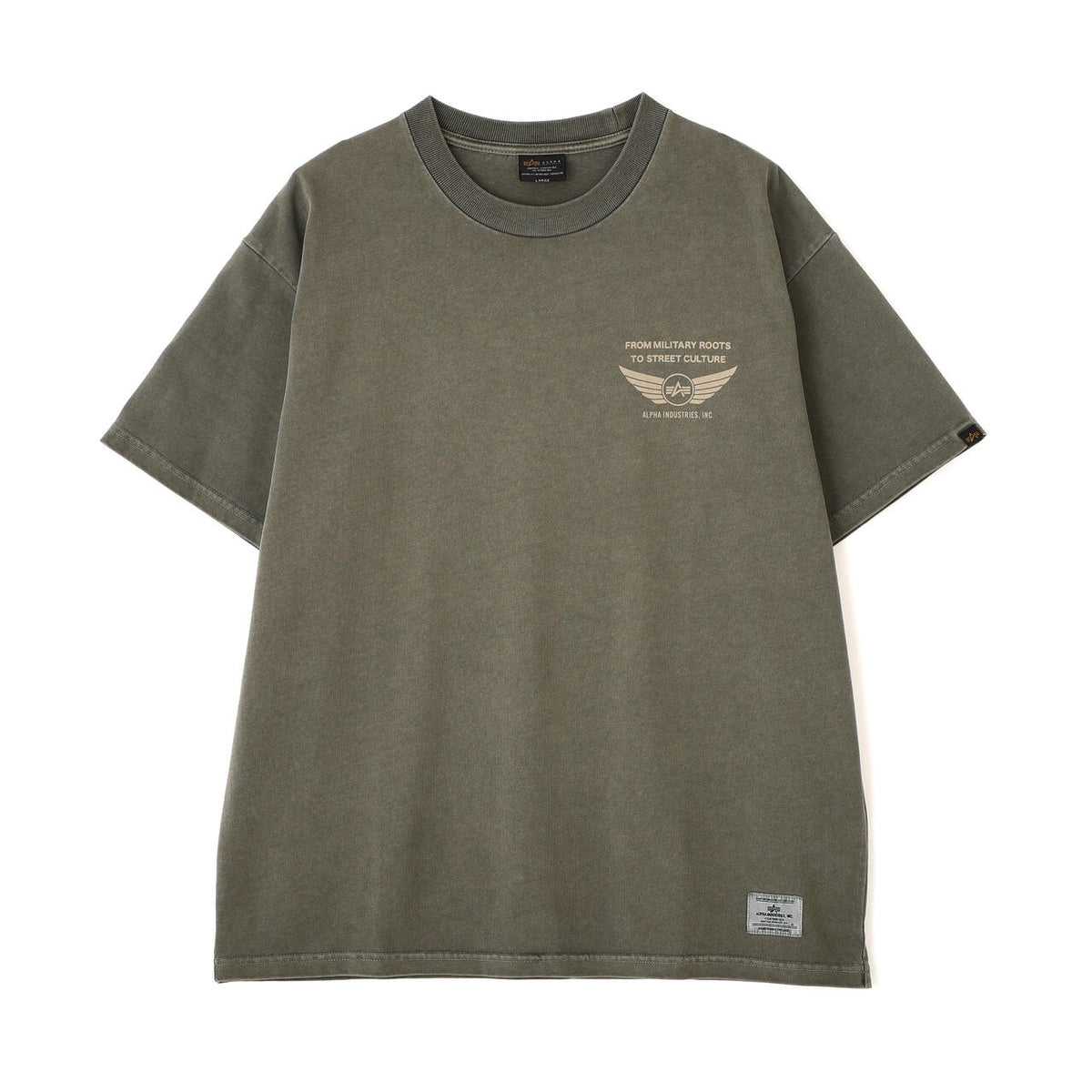 AIR FORCE SKY LOGO T-SHIRT ｜アルファ インダストリーズ