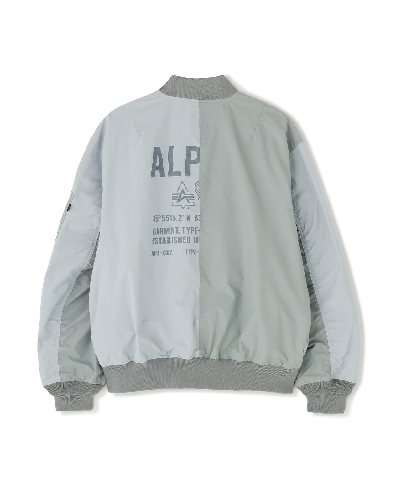 L-2B RELAXED PATCHWORK FLIGHT JACKET