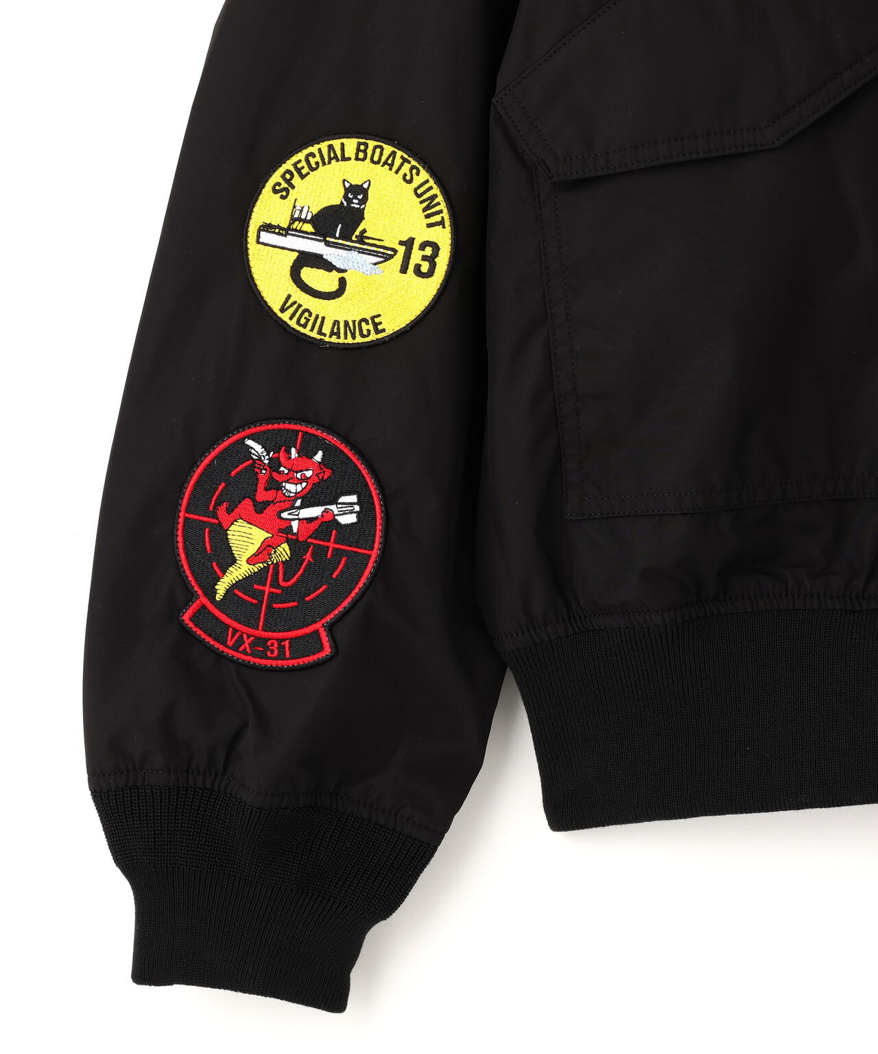 CWU 36/P RELAXED PATCHED FLIGHT JACKET ｜アルファ インダストリーズ