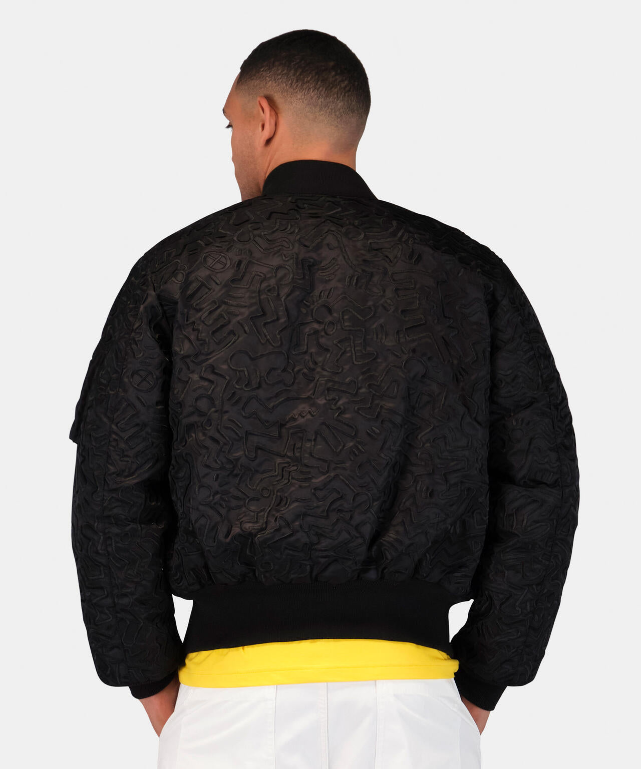 Keith Haring X Alpha MA-1 ALL OVER EMBROIDERY