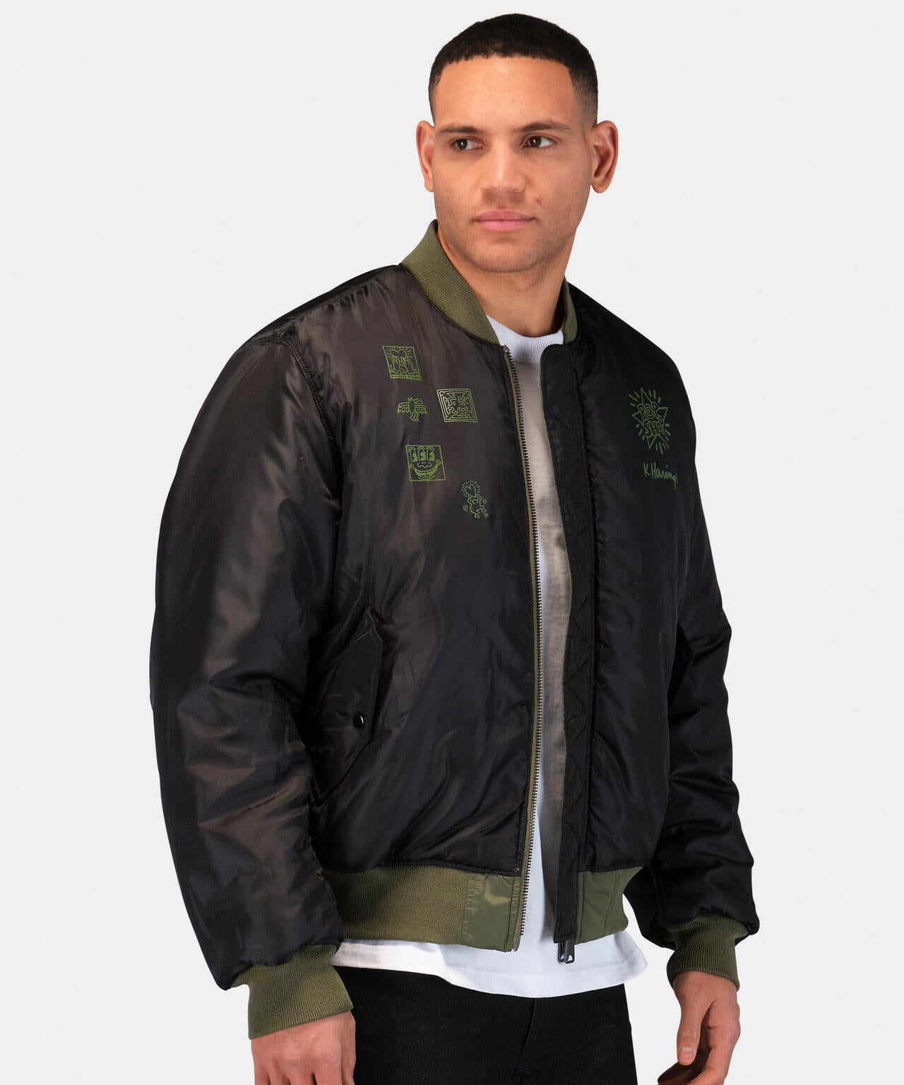 Keith Haring X Alpha MA-1 ALL REVERSIBLE