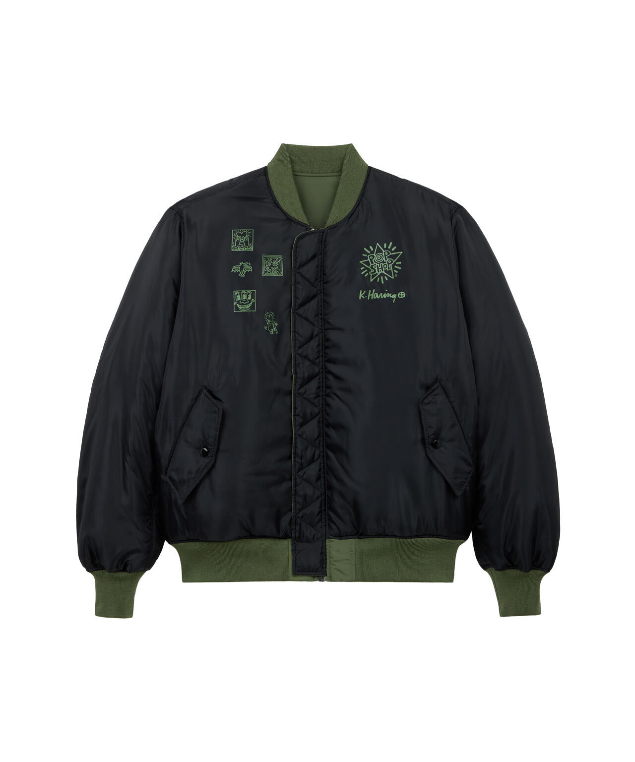 Keith Haring X Alpha MA-1 ALL REVERSIBLE ｜アルファ インダストリーズ