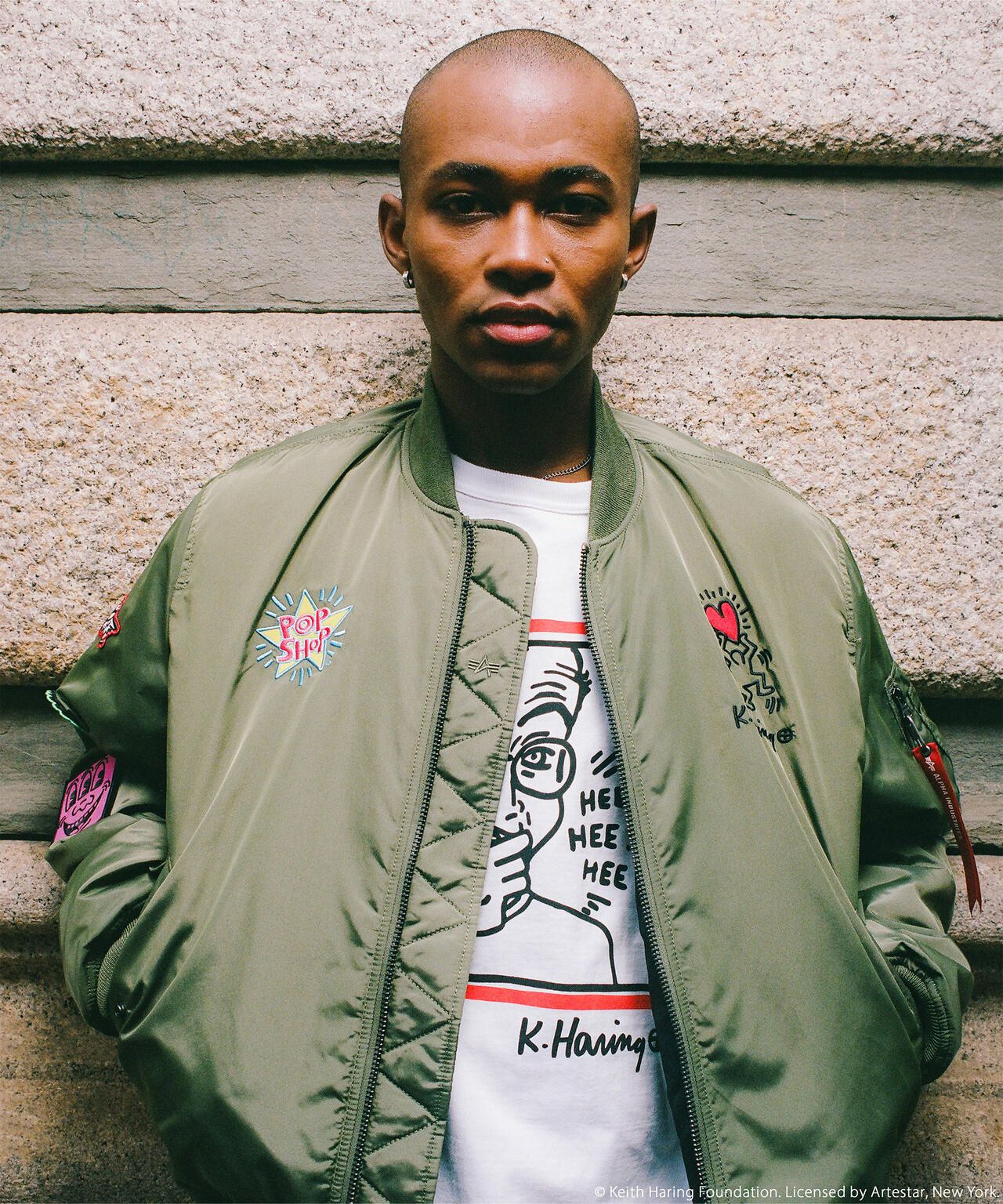 Keith Haring X Alpha MA-1 ALL REVERSIBLE