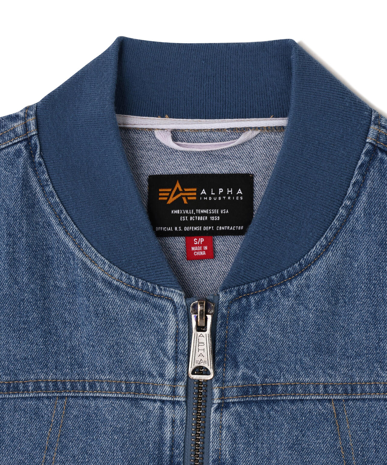 DENIM RELAXED FLIGHT JACKET WOMEN