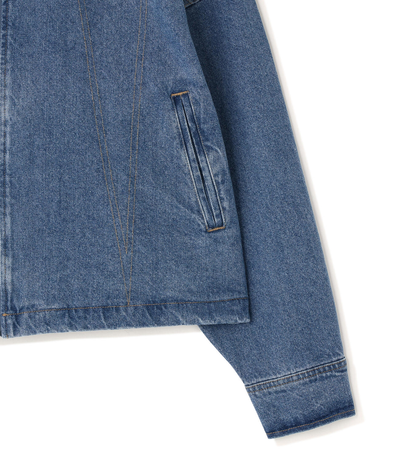 DENIM RELAXED FLIGHT JACKET WOMEN